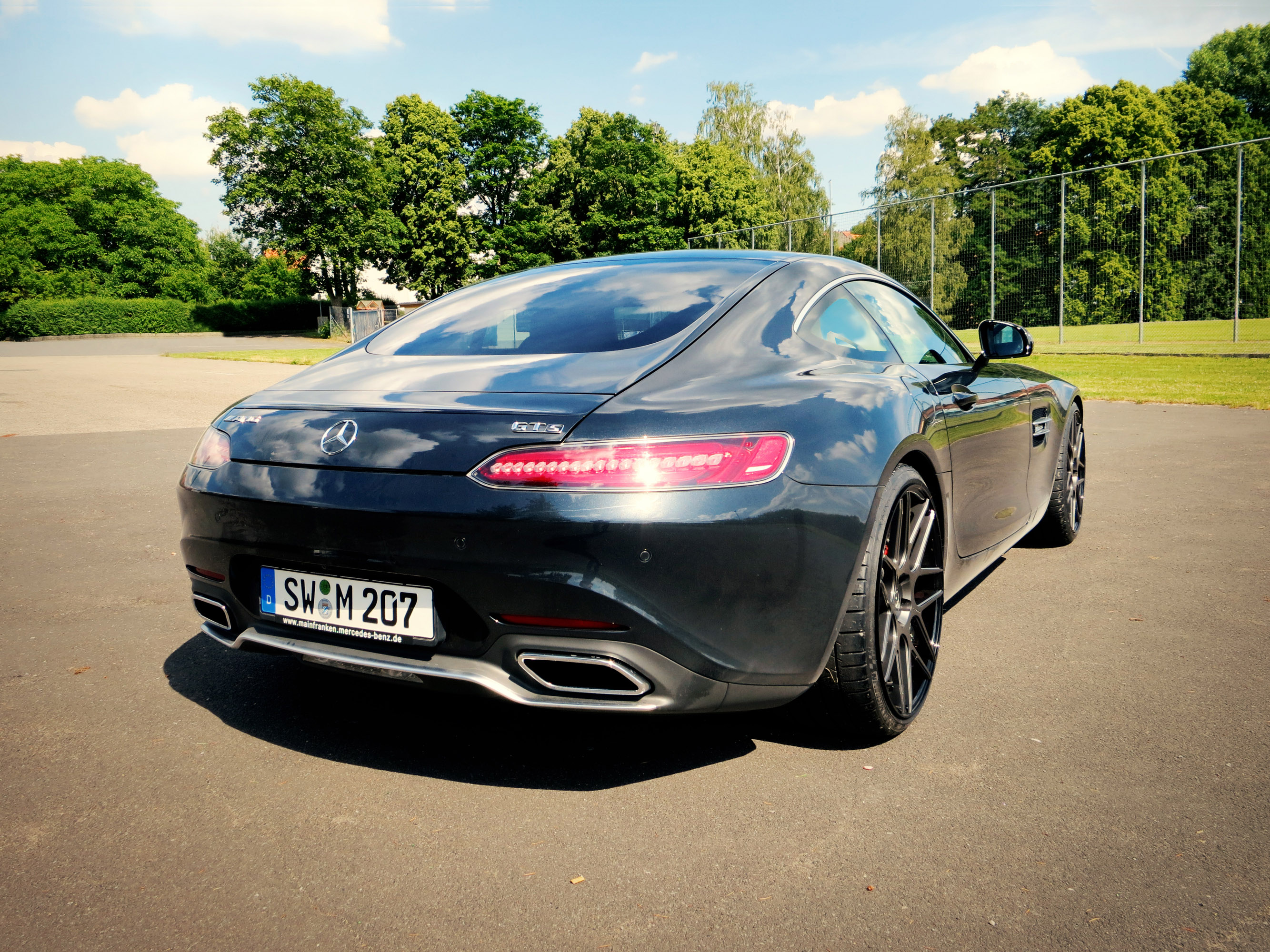 Mercedes GT S LOMA WHEELS