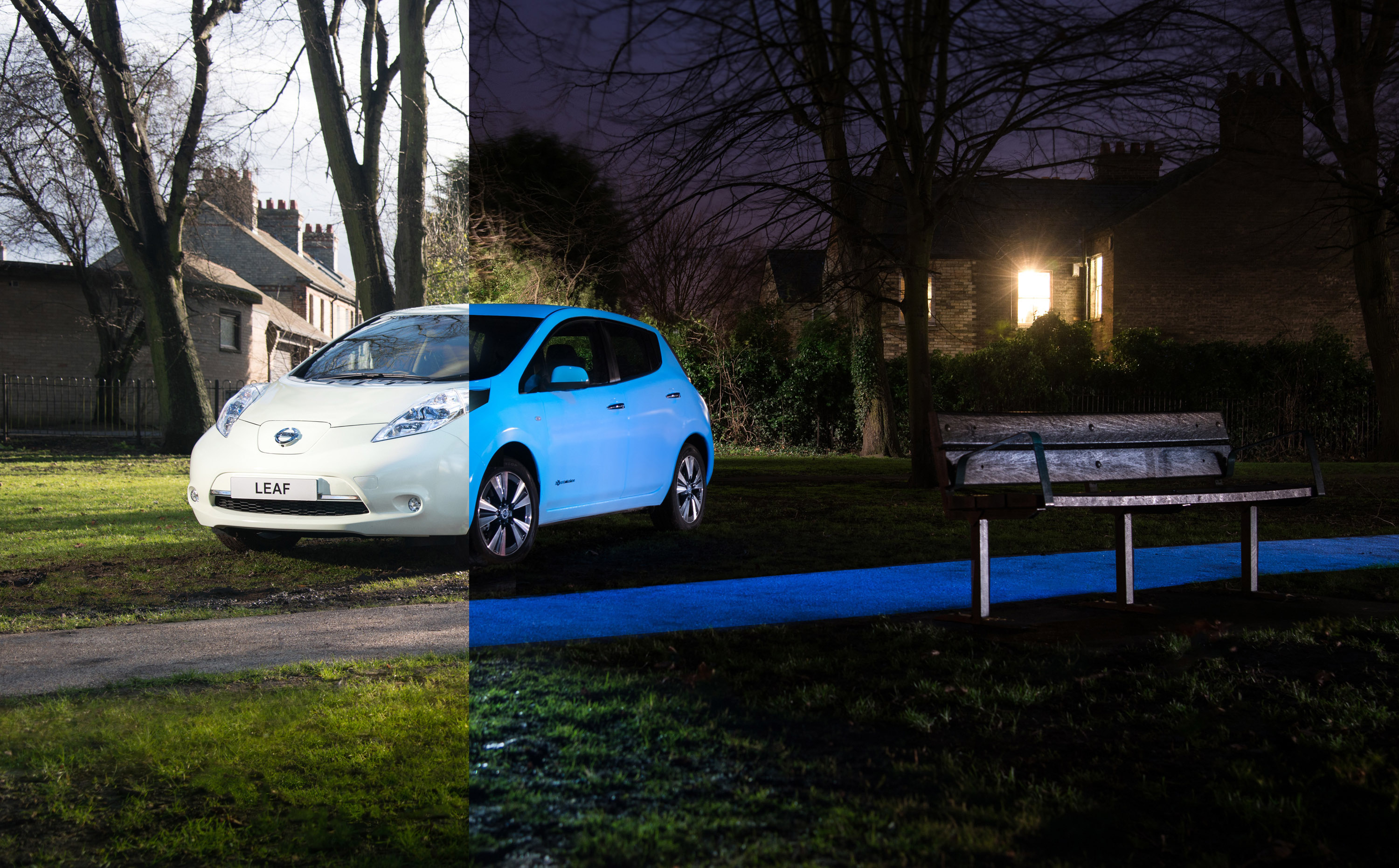 Nissan Leaf Glow-in-the-Dark