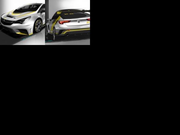 Opel Astra TCR Sketches (2015) - picture 1 of 2