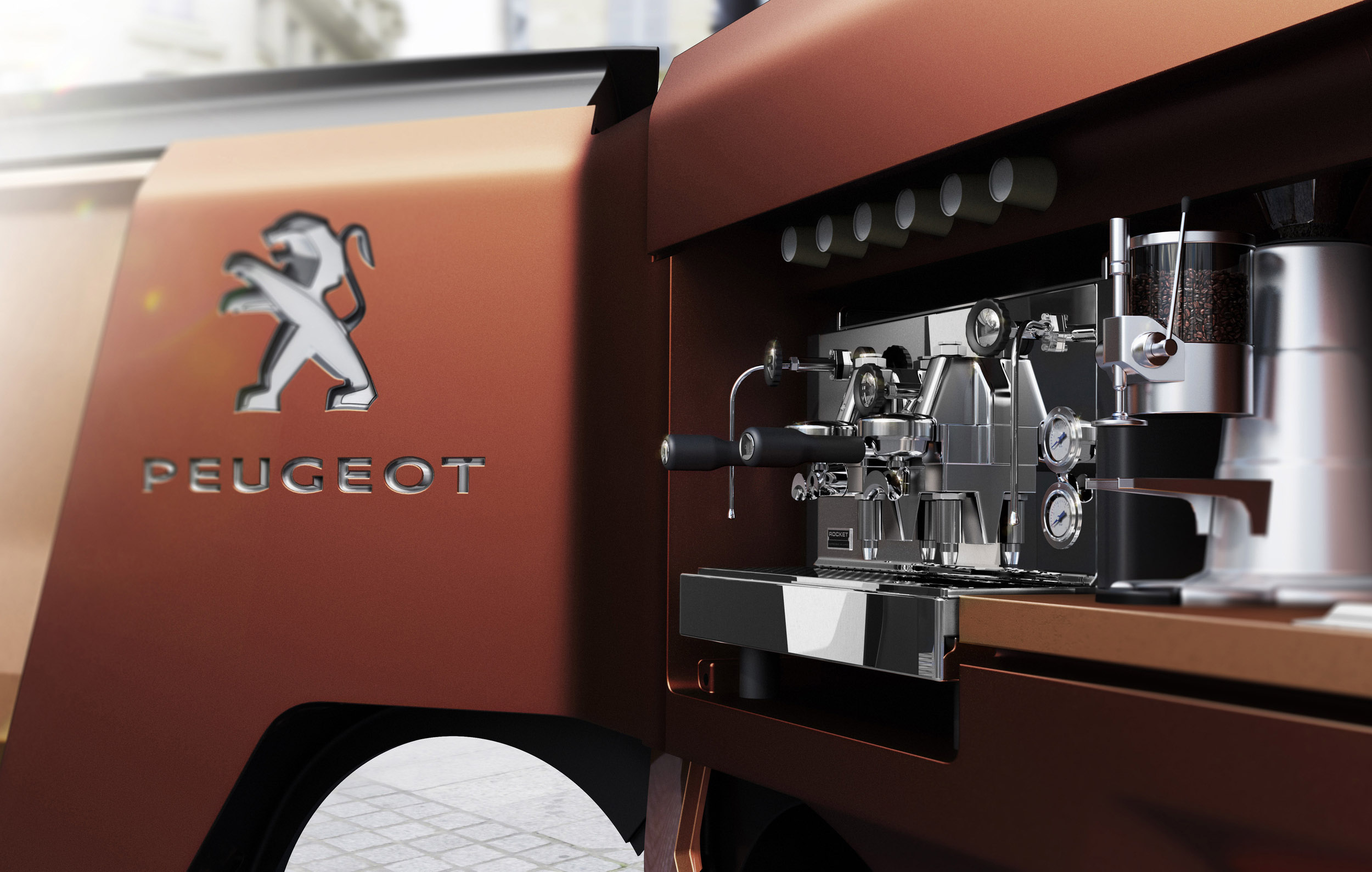 Peugeot Le Bistro du Lion Food Truck