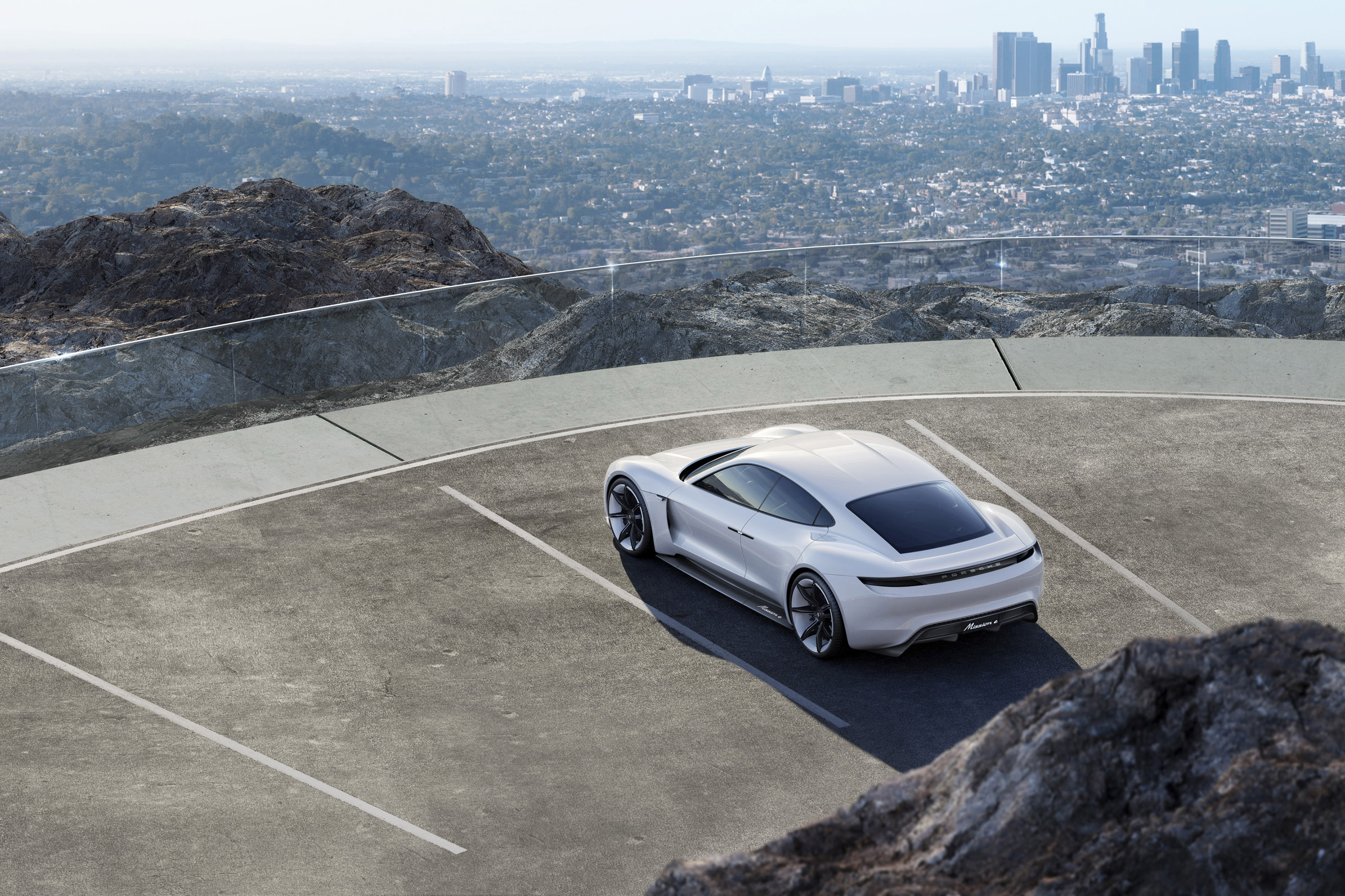 Porsche Mission E Sports Car Concept