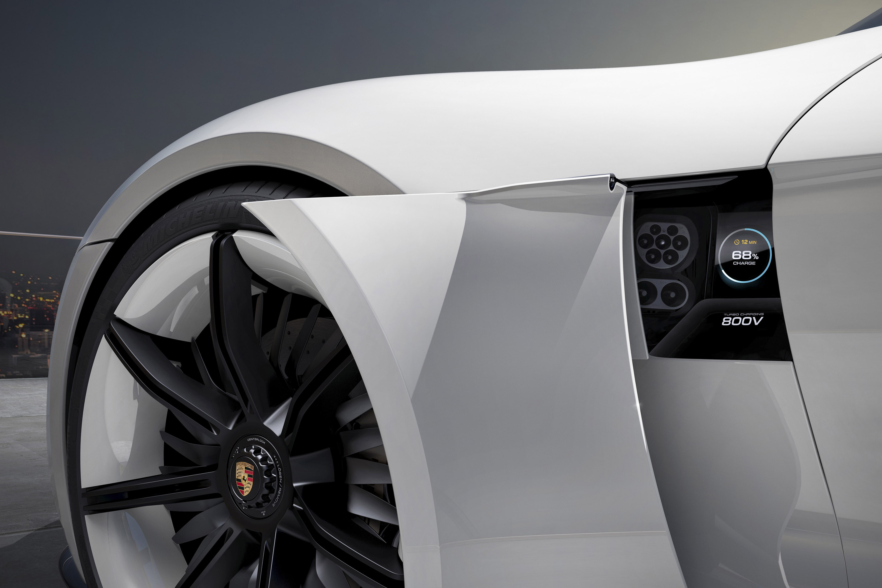 Porsche Mission E Sports Car Concept