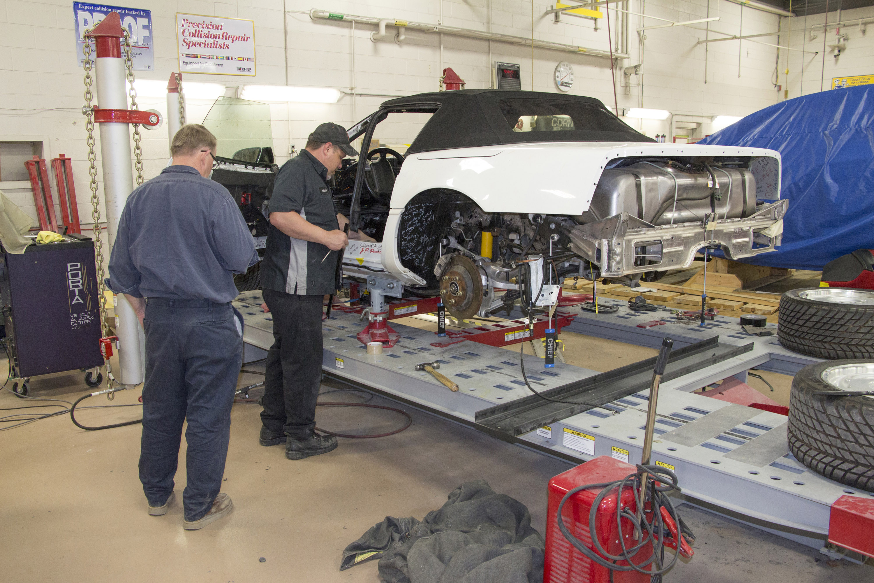 Restoration of One Millionth Chevrolet Corvette