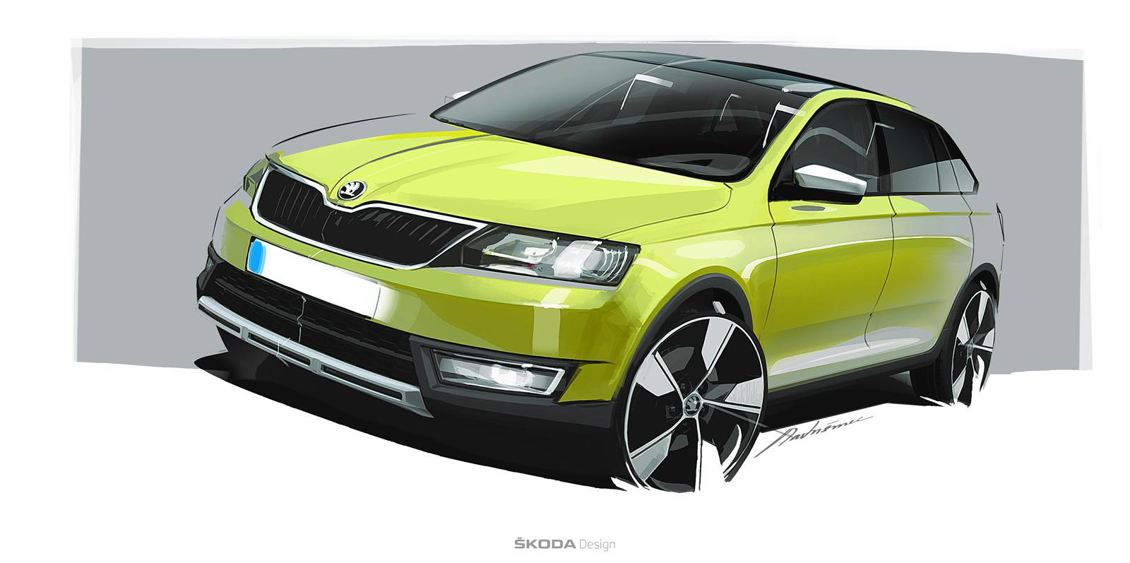 Skoda Rapid Spaceback ScoutLine