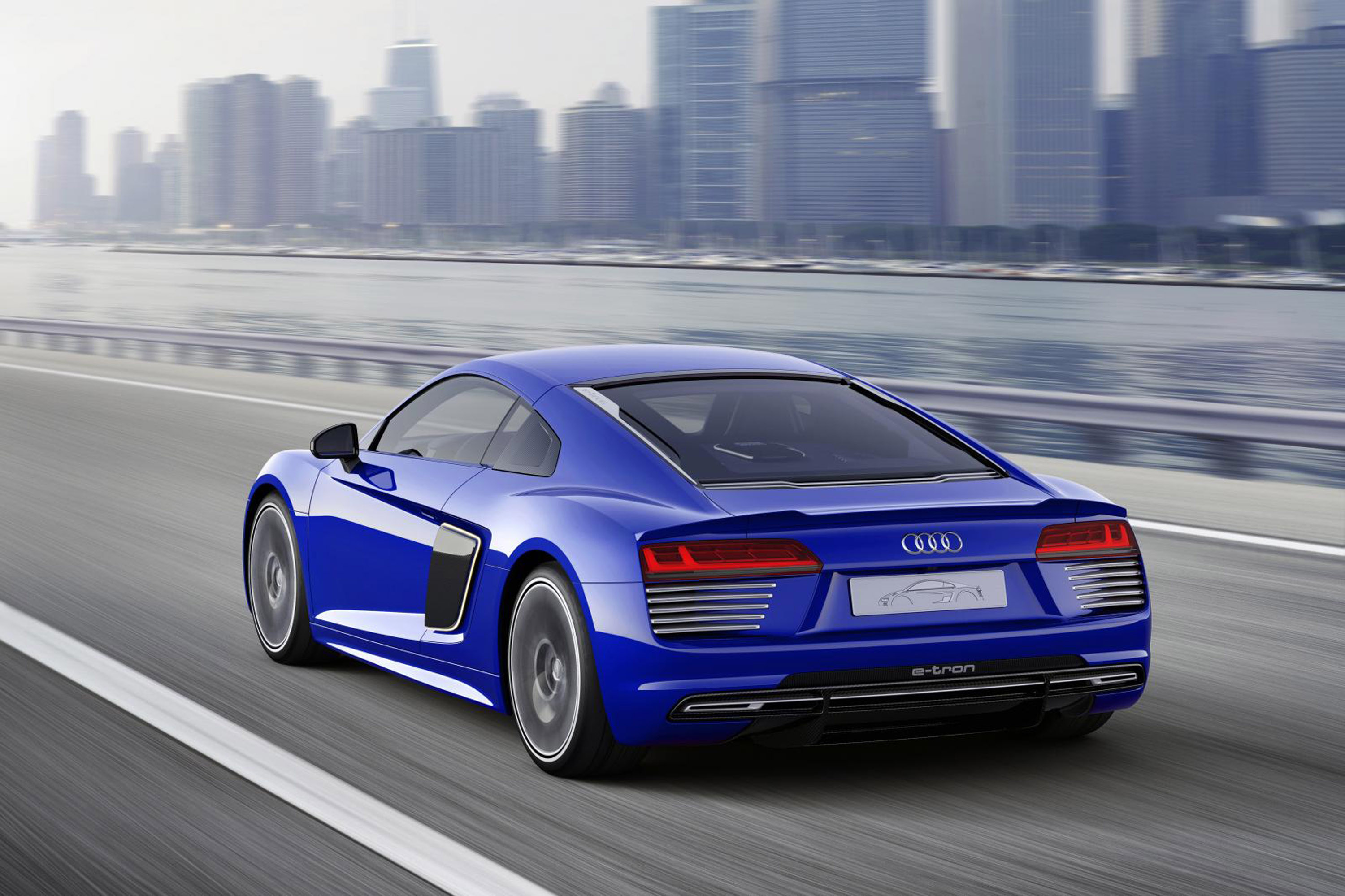 The Audi R8 e-tron Piloted Driving Concept Car