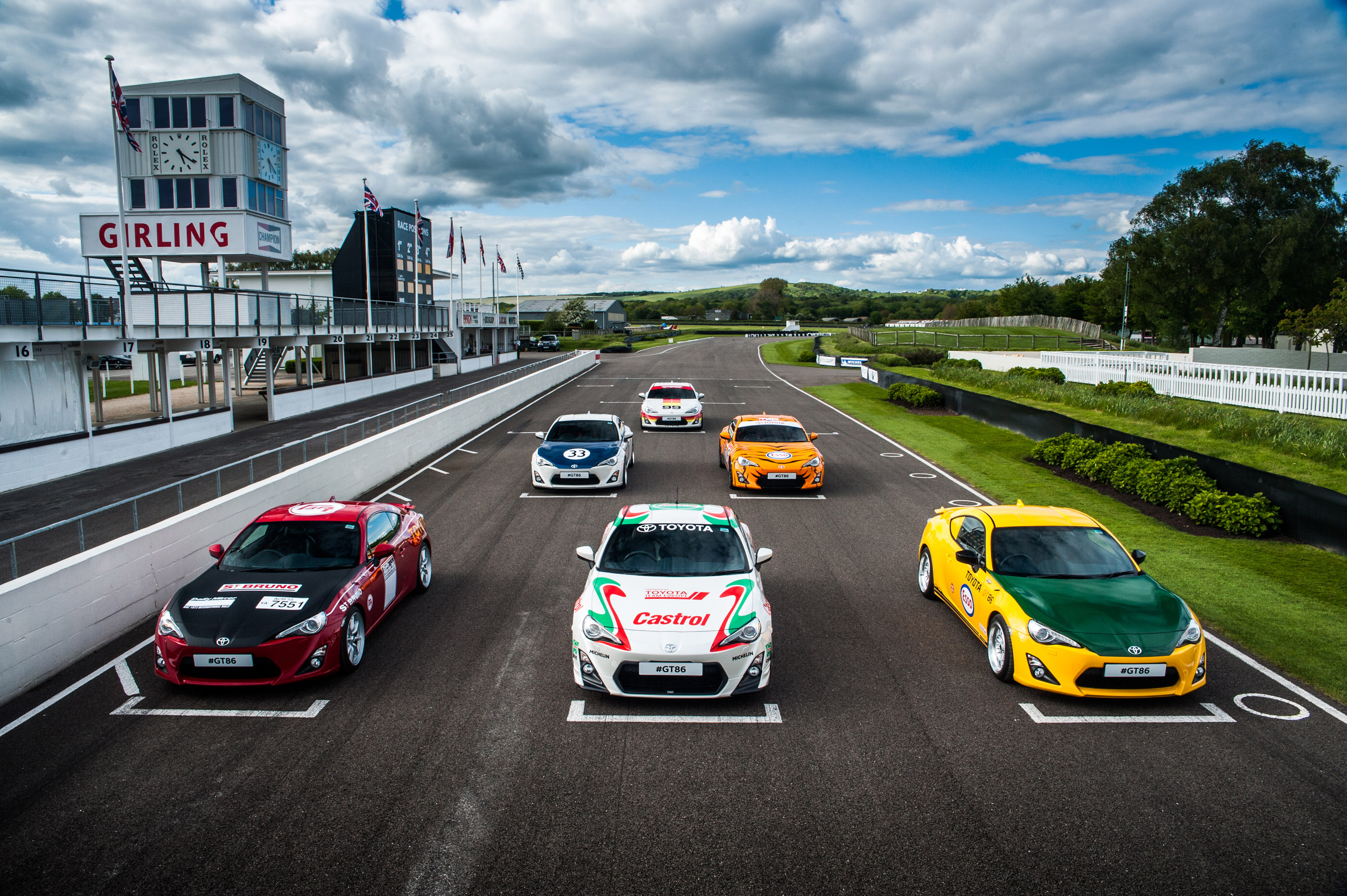 Toyota GT86 in classic liveries