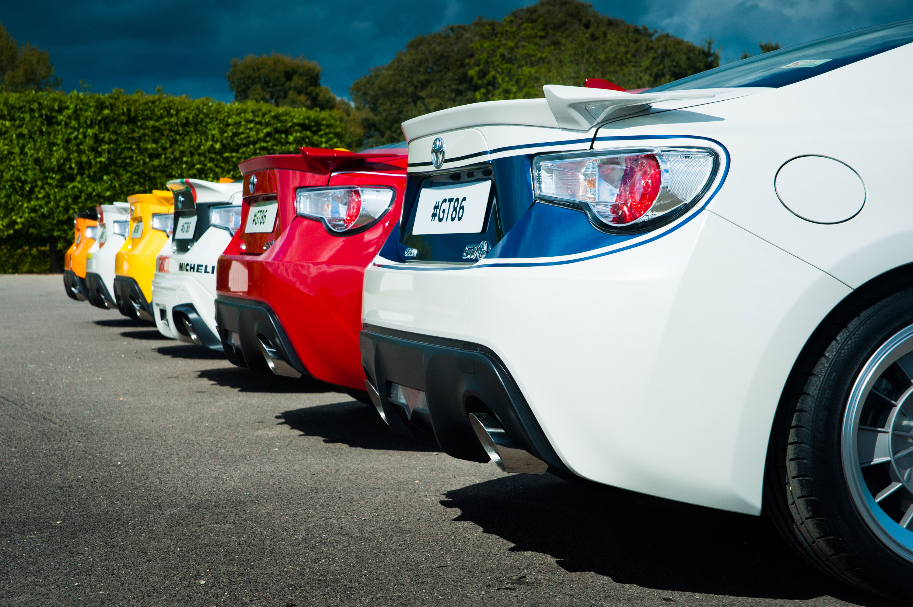 Toyota GT86 in classic liveries