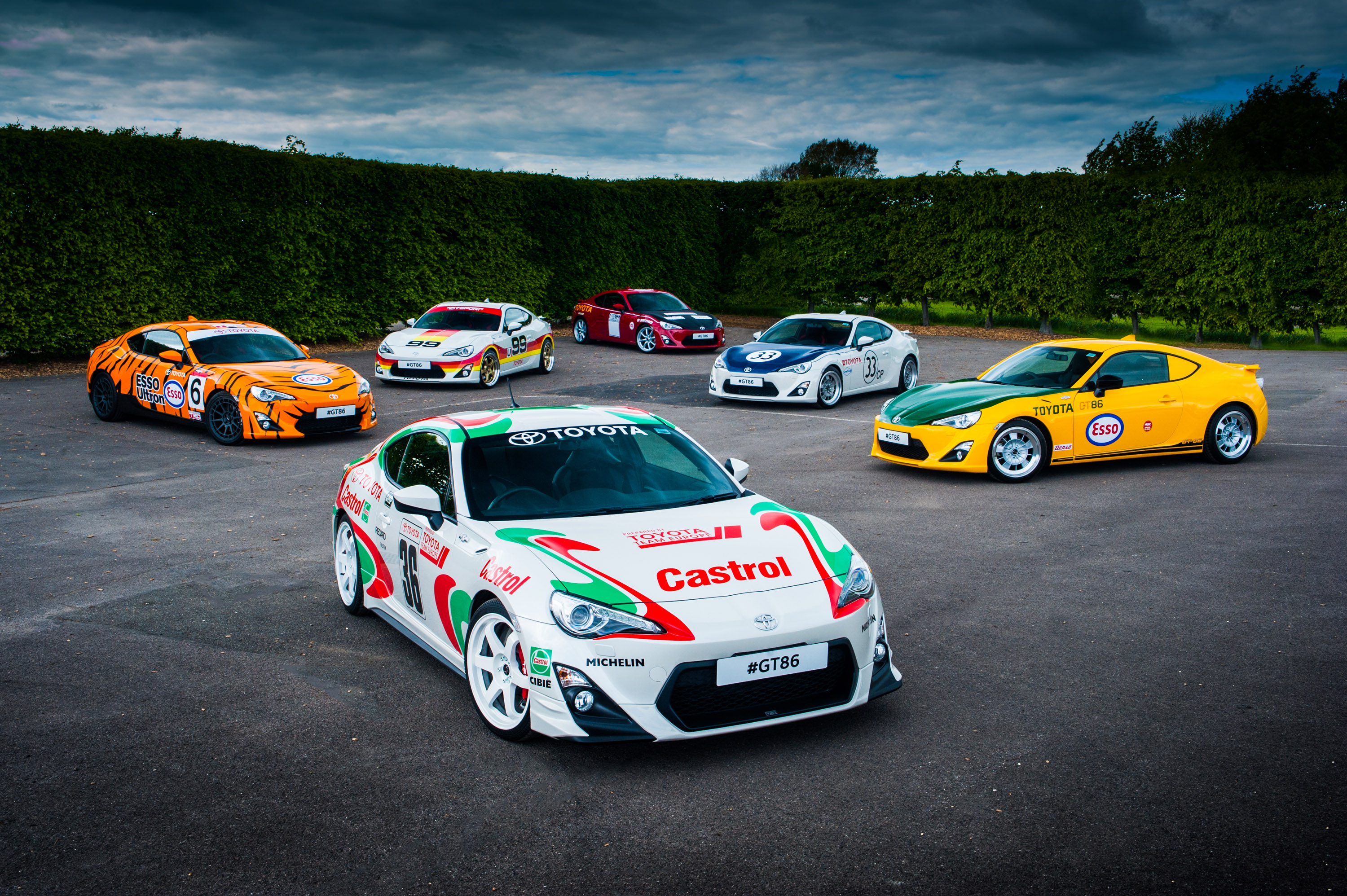 Toyota World Champions at Goodwood Festival of Speed