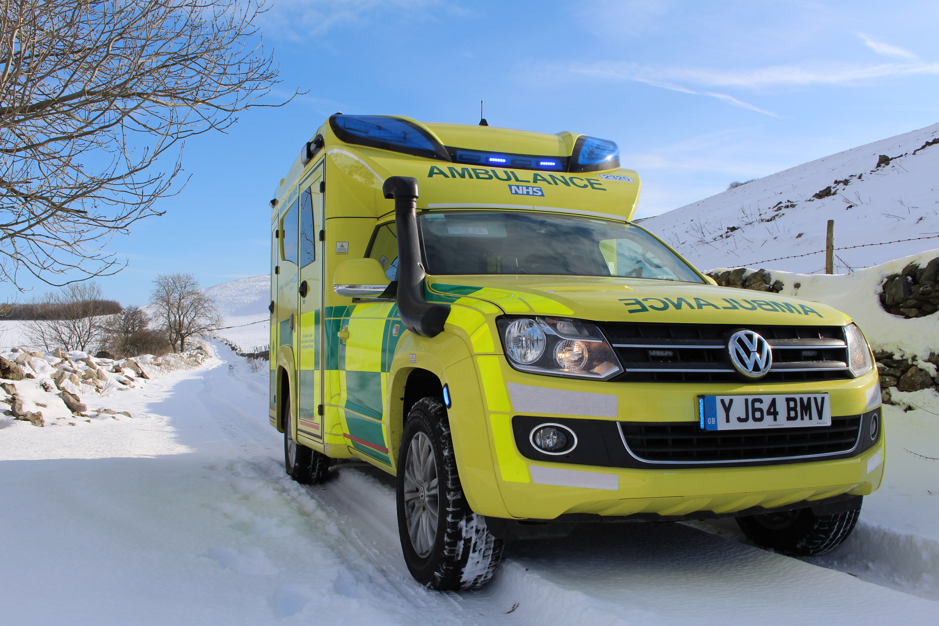 Volkswagen Amarok ambulance