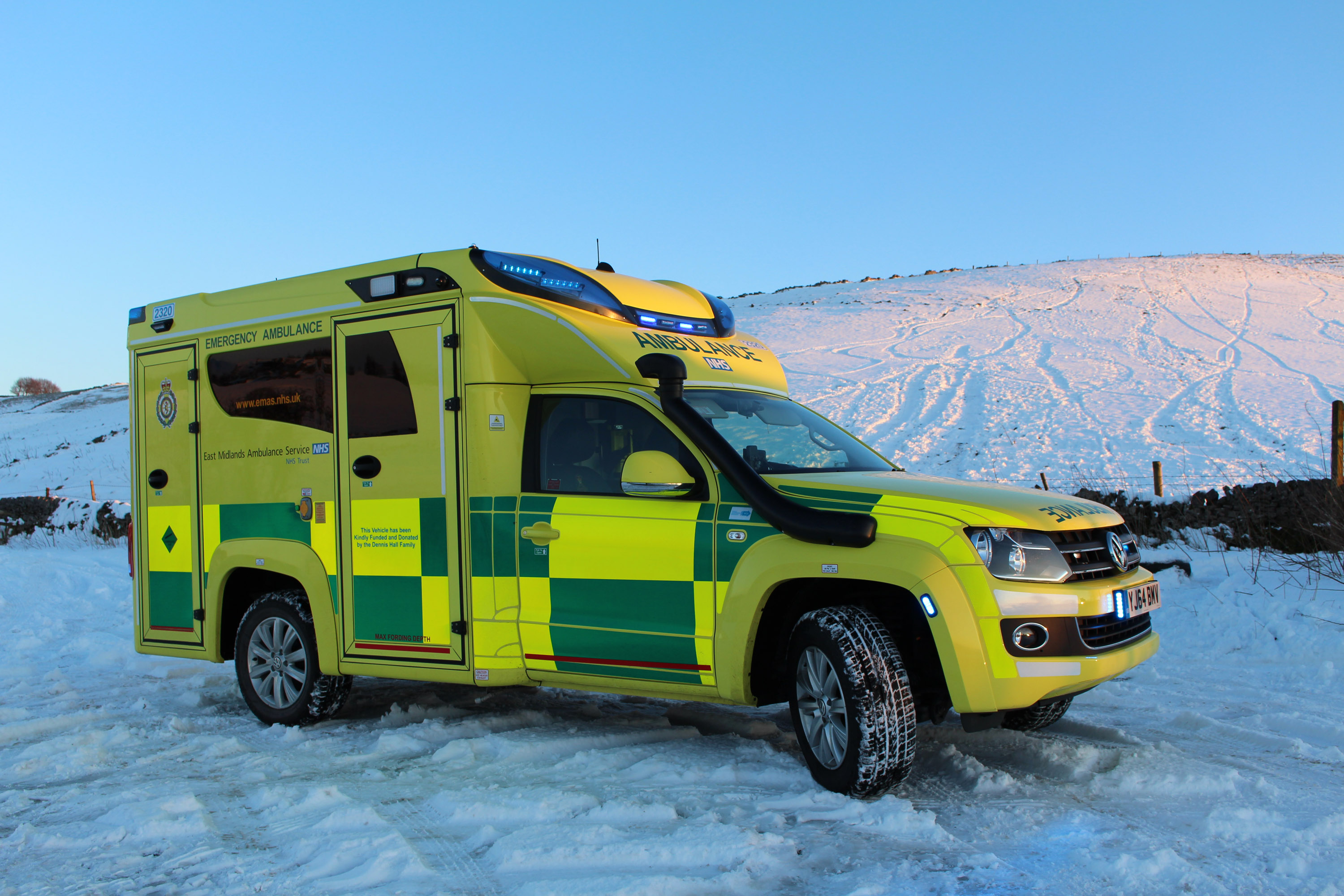 Volkswagen Amarok ambulance