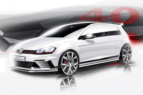 Volkswagen Golf GTI Clubsport Sketches (2015) - picture 1 of 3