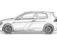2015 Volkswagen Golf GTI Performance one-off Sketches