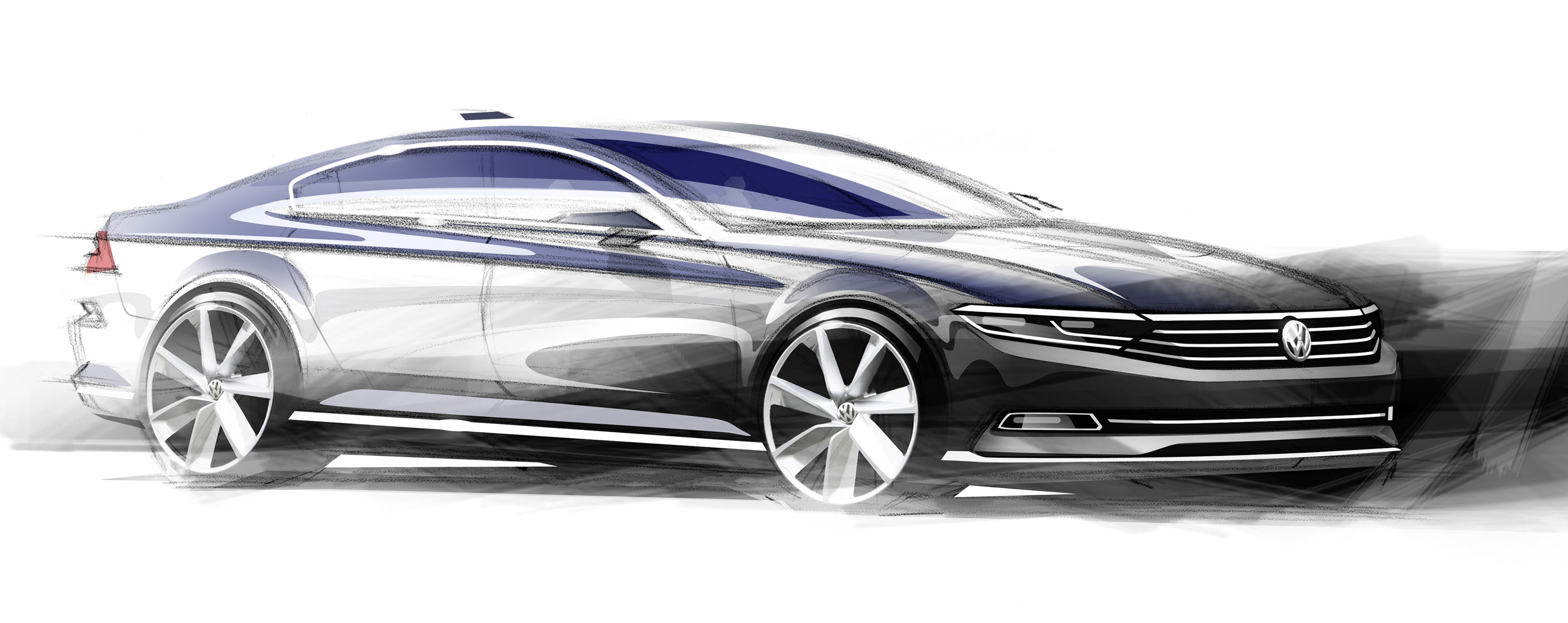 Volkswagen Passat Sketches