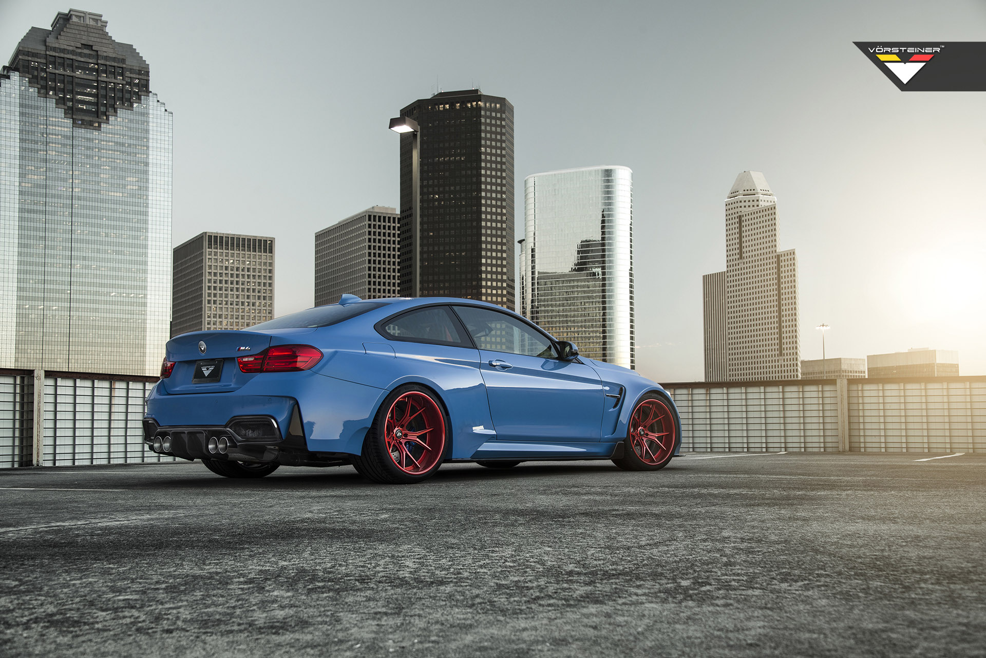 Vorsteiner BMW F82 M4 GTRS4 Yas Marina Blue