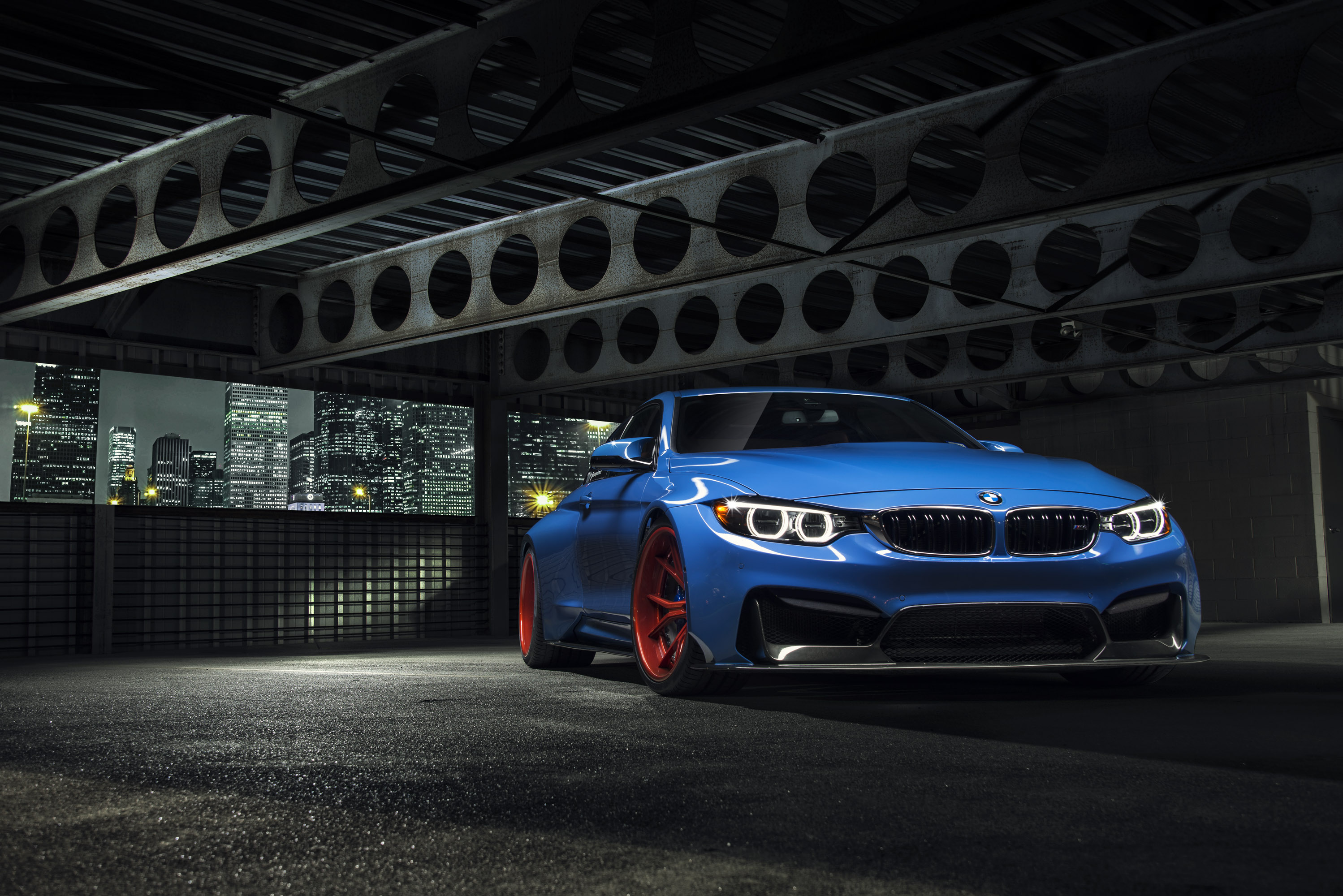 Vorsteiner BMW Yas Marina Blue GTRS4 Anniversary Edition