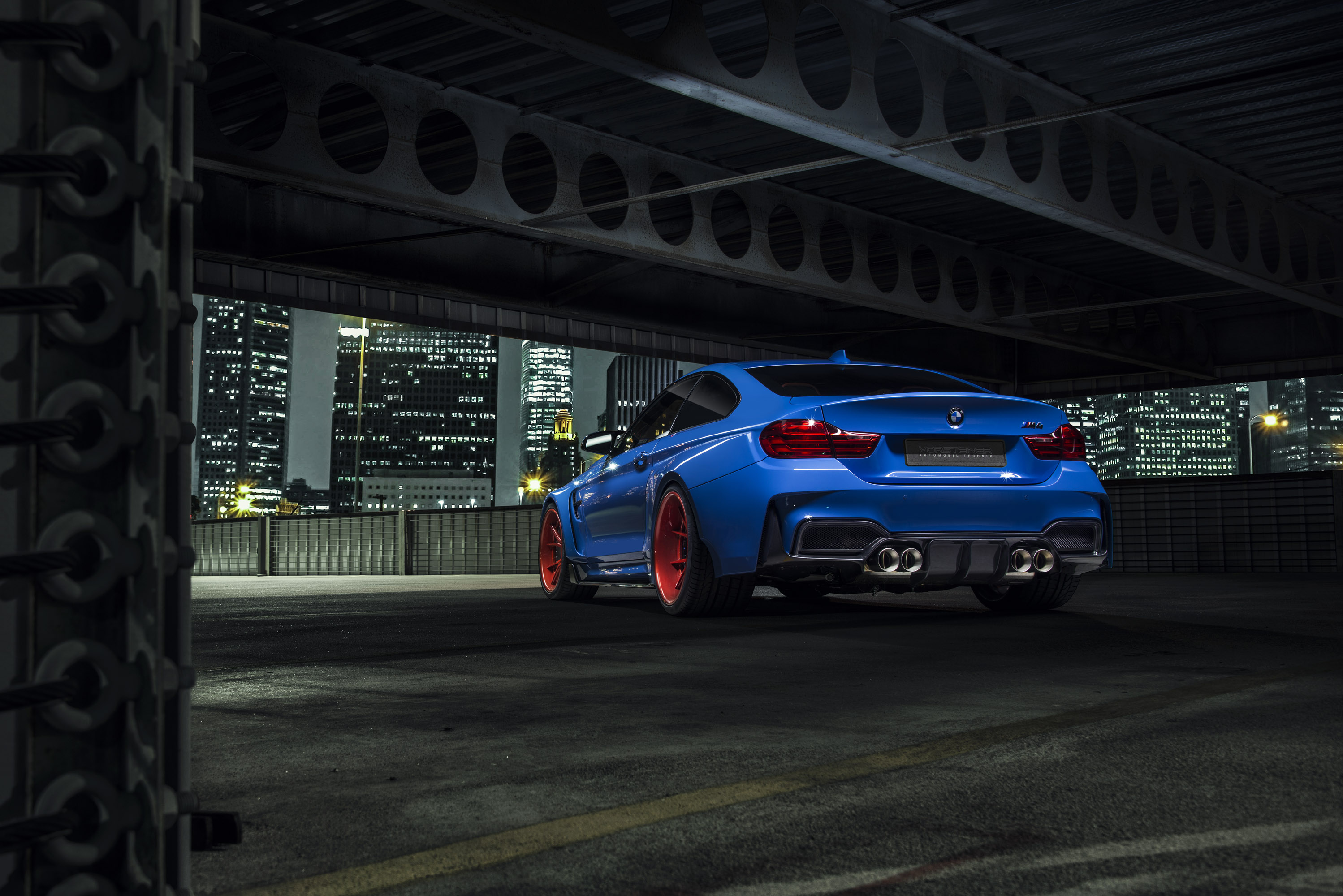 Vorsteiner BMW Yas Marina Blue GTRS4 Anniversary Edition