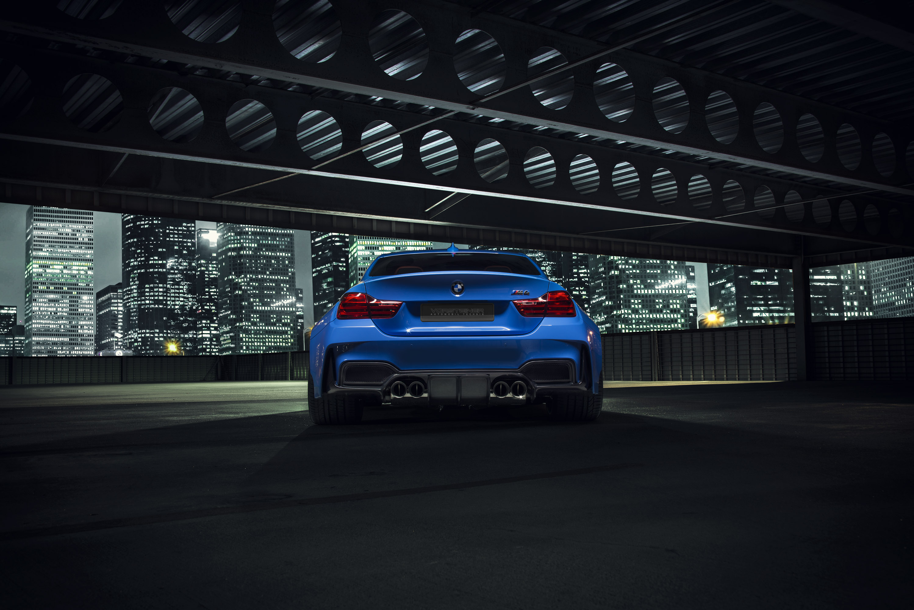 Vorsteiner BMW Yas Marina Blue GTRS4 Anniversary Edition