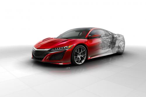 Acura NSX Technical Images (2016) - picture 1 of 11
