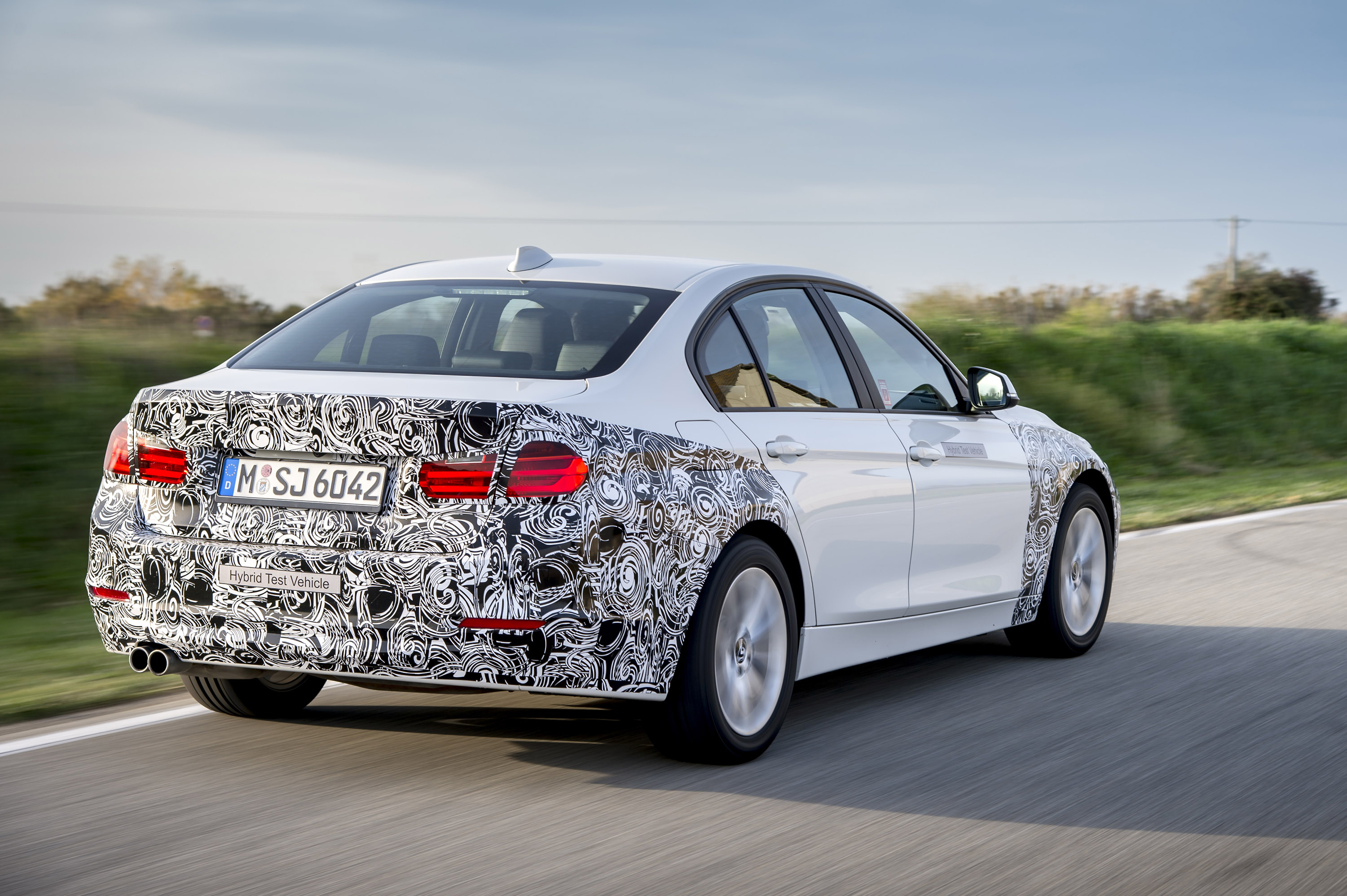 BMW 3 Series Plug-in Hybrid Prototype