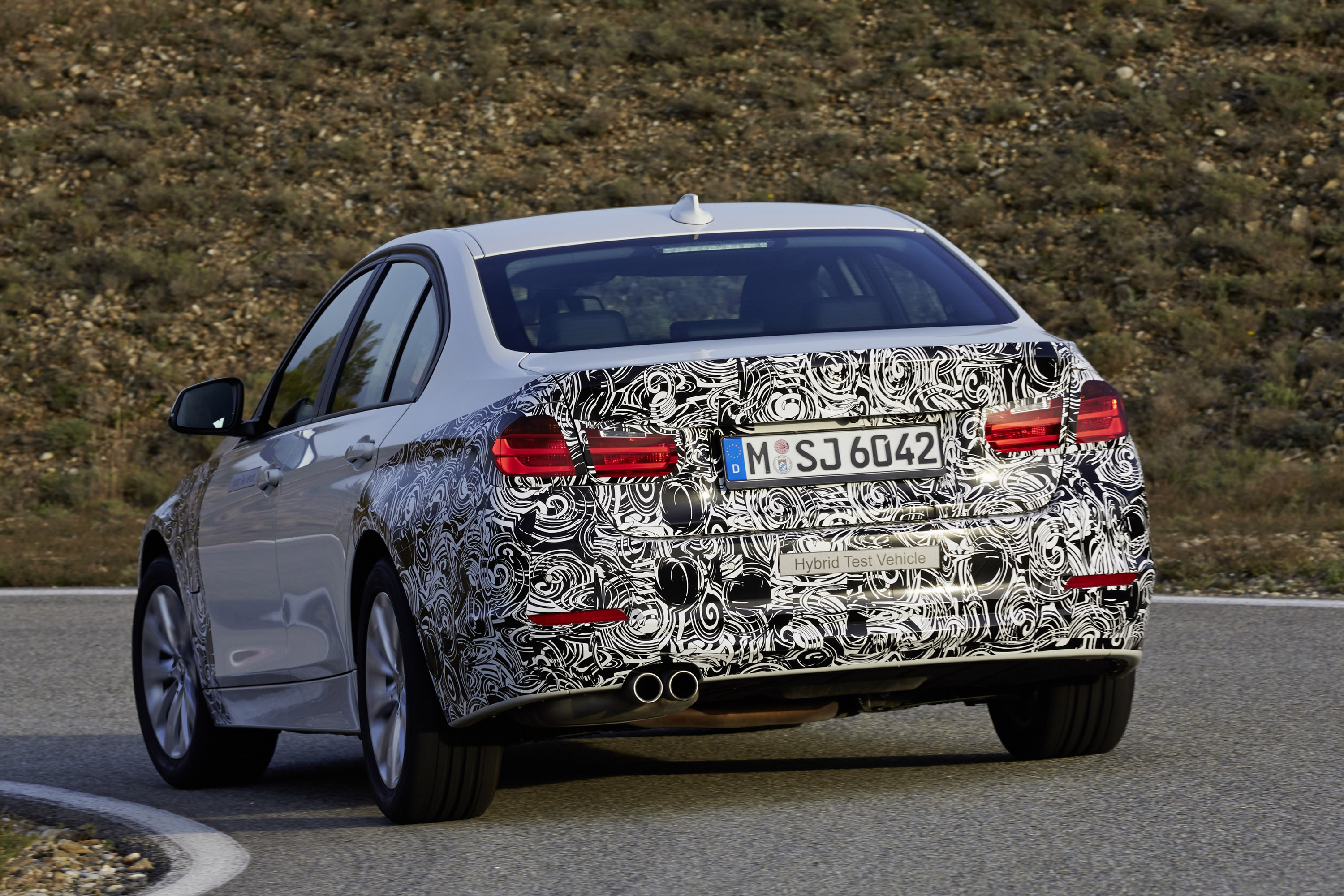 BMW 3 Series Plug-in Hybrid Prototype