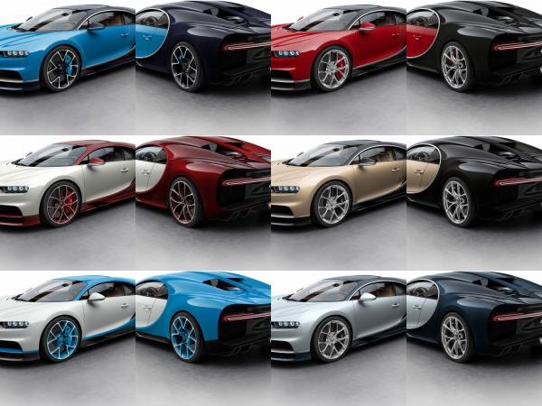 Bugatti Chiron Colorized (2016) - picture 1 of 16