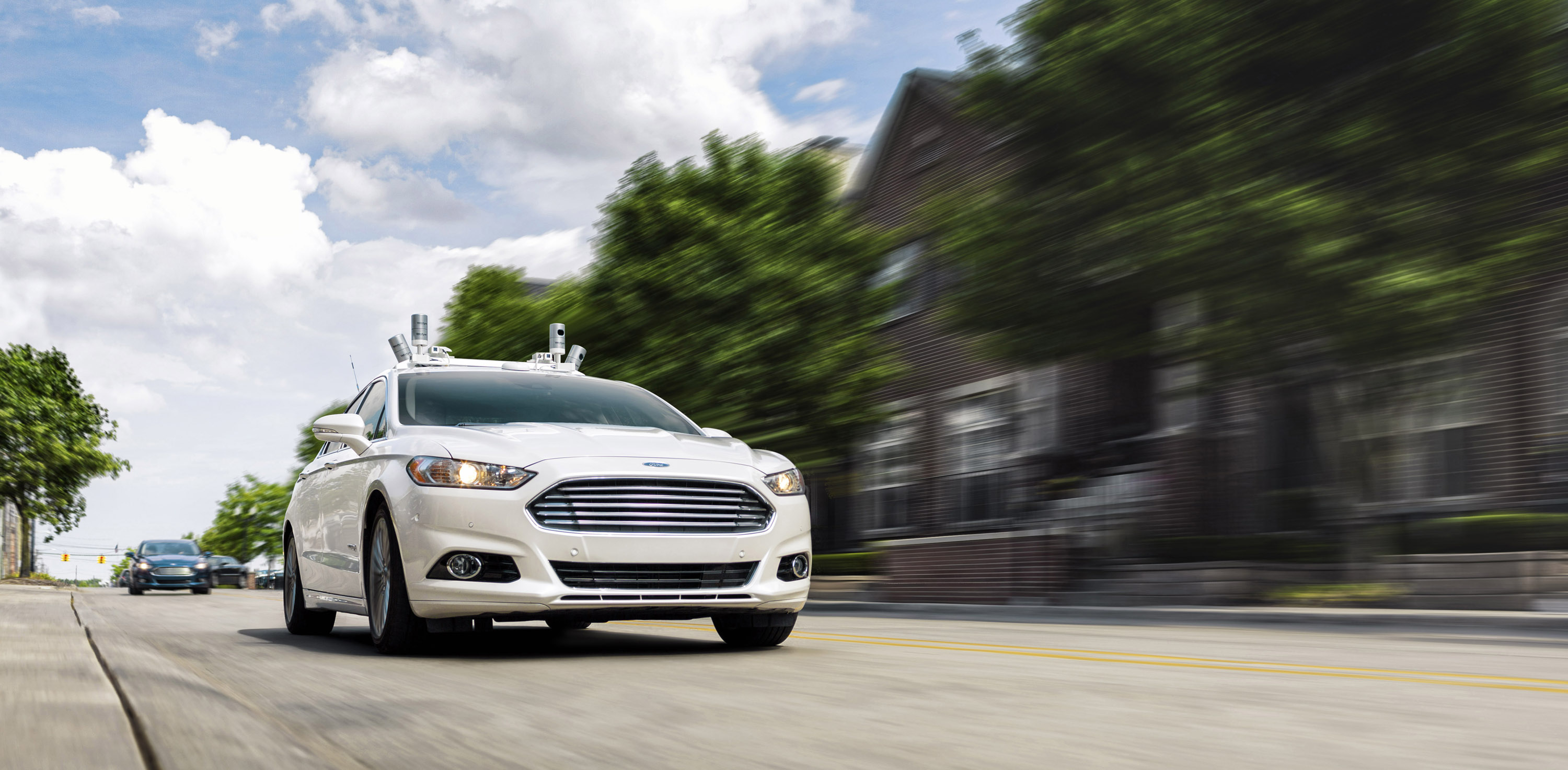 Ford Fusion Fully Autonomous Vehicle Prototype