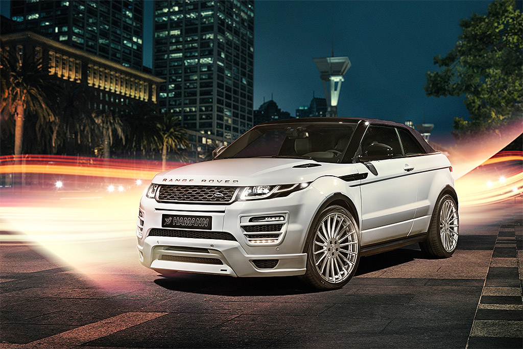 HAMANN releases Range Rover Evoque Convertible based tuning pack