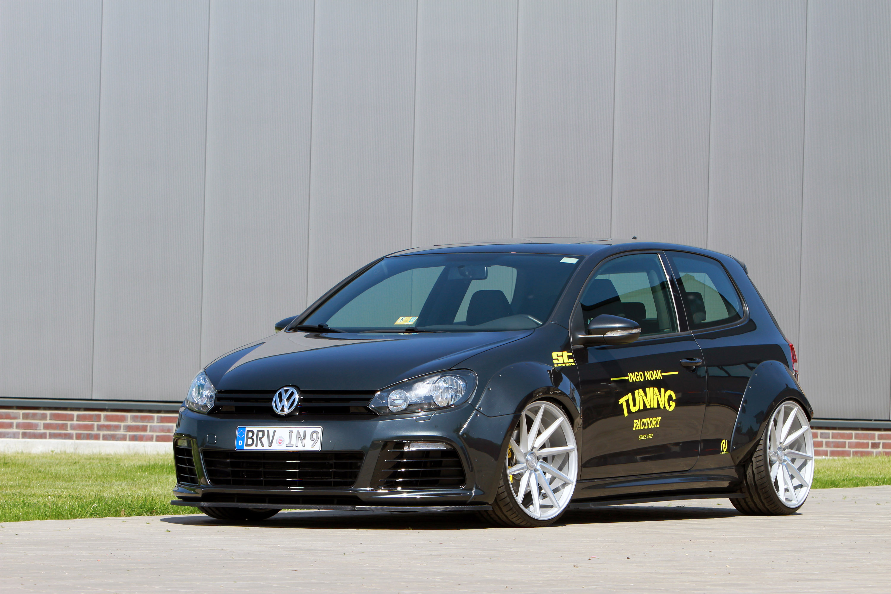 Ingo Noak Tuning releases wide body kits for both the Scirocco and Golf mod...