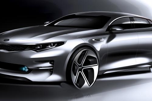 Kia Optima Design Renderings (2016) - picture 1 of 2