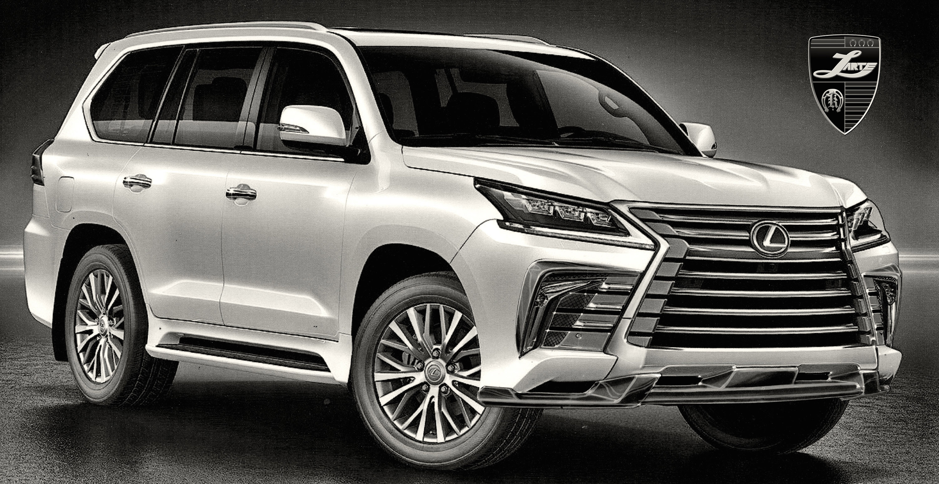 Larte Design Lexus LX Sketch