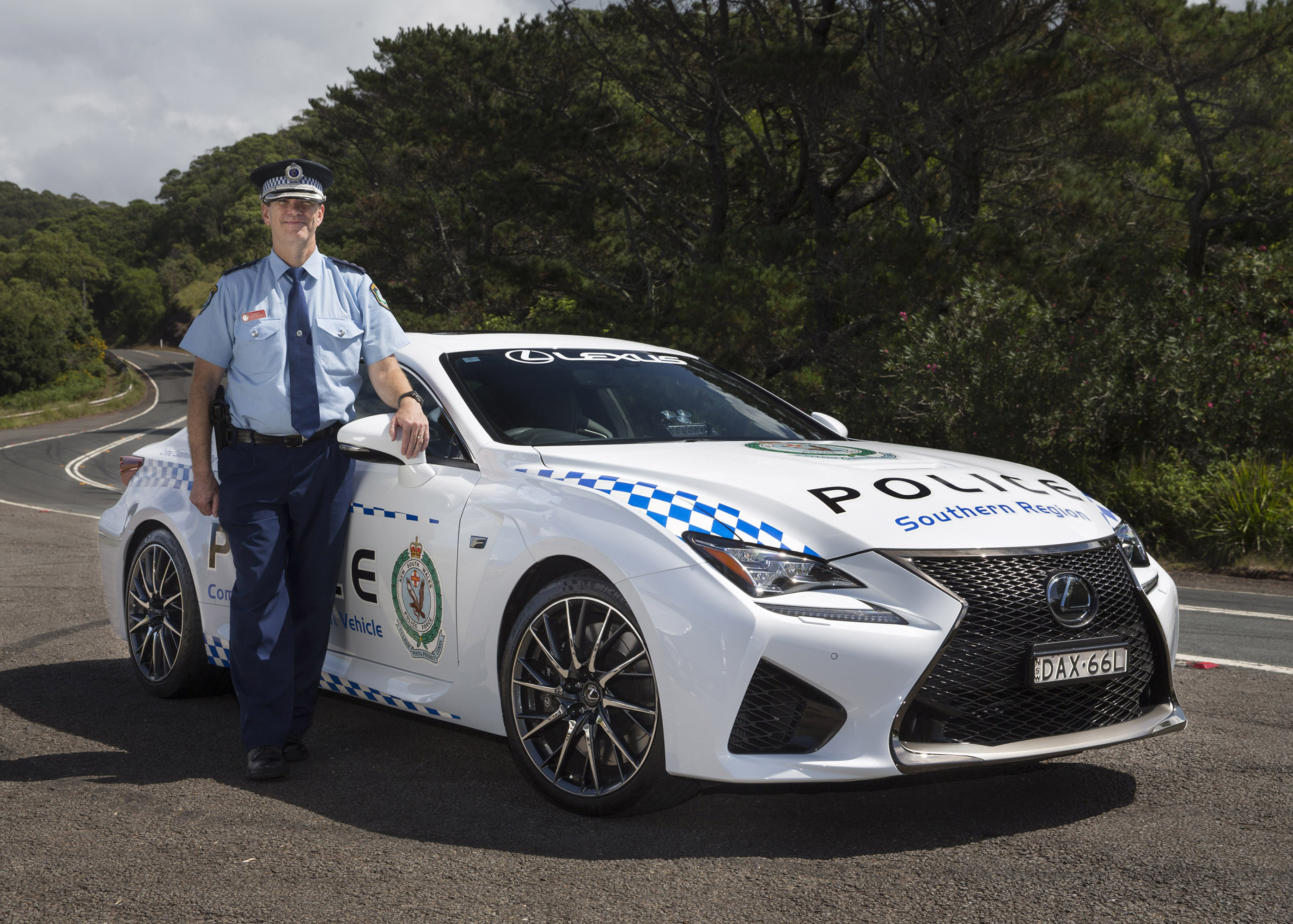 Lexus RC F NSW Police Coupe