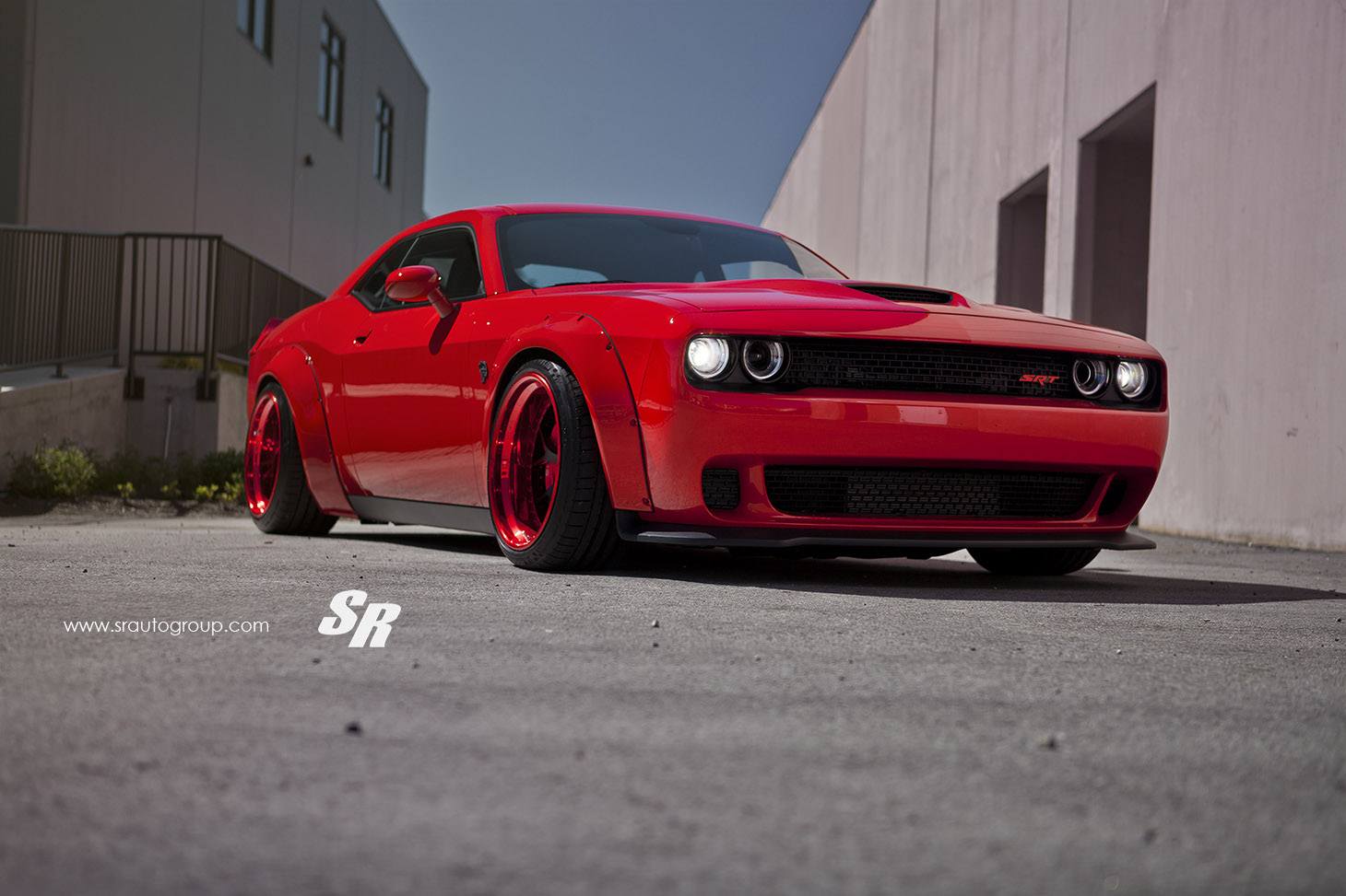 Liberty Walk Dodge Challenger Hellcat by SR Auto