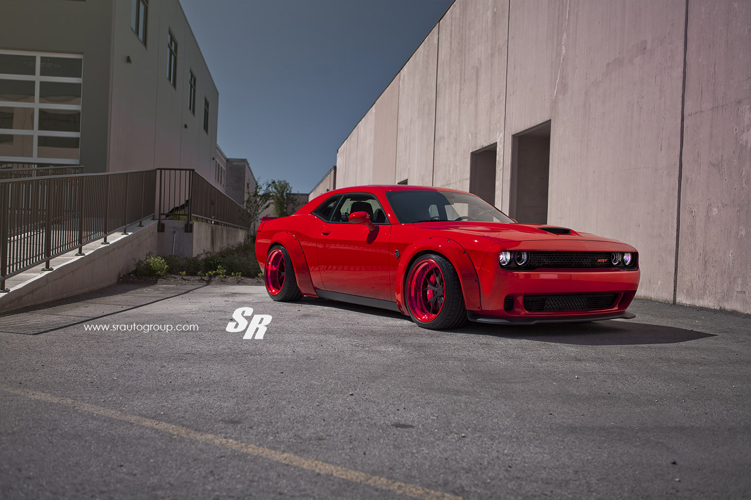 Liberty Walk Dodge Challenger Hellcat by SR Auto