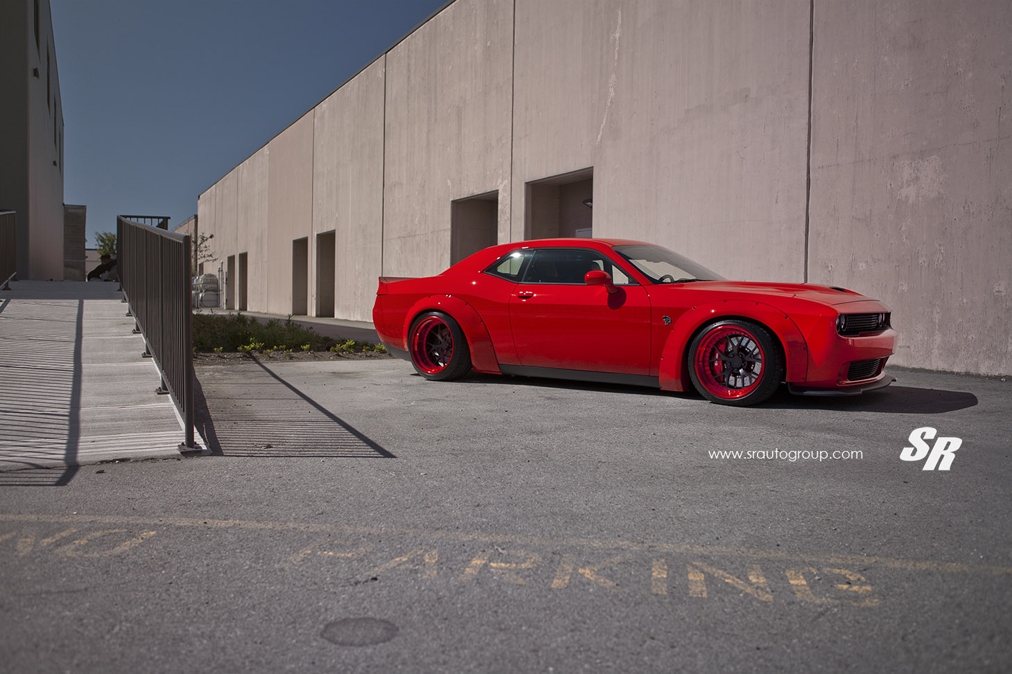 Liberty Walk Dodge Challenger Hellcat by SR Auto