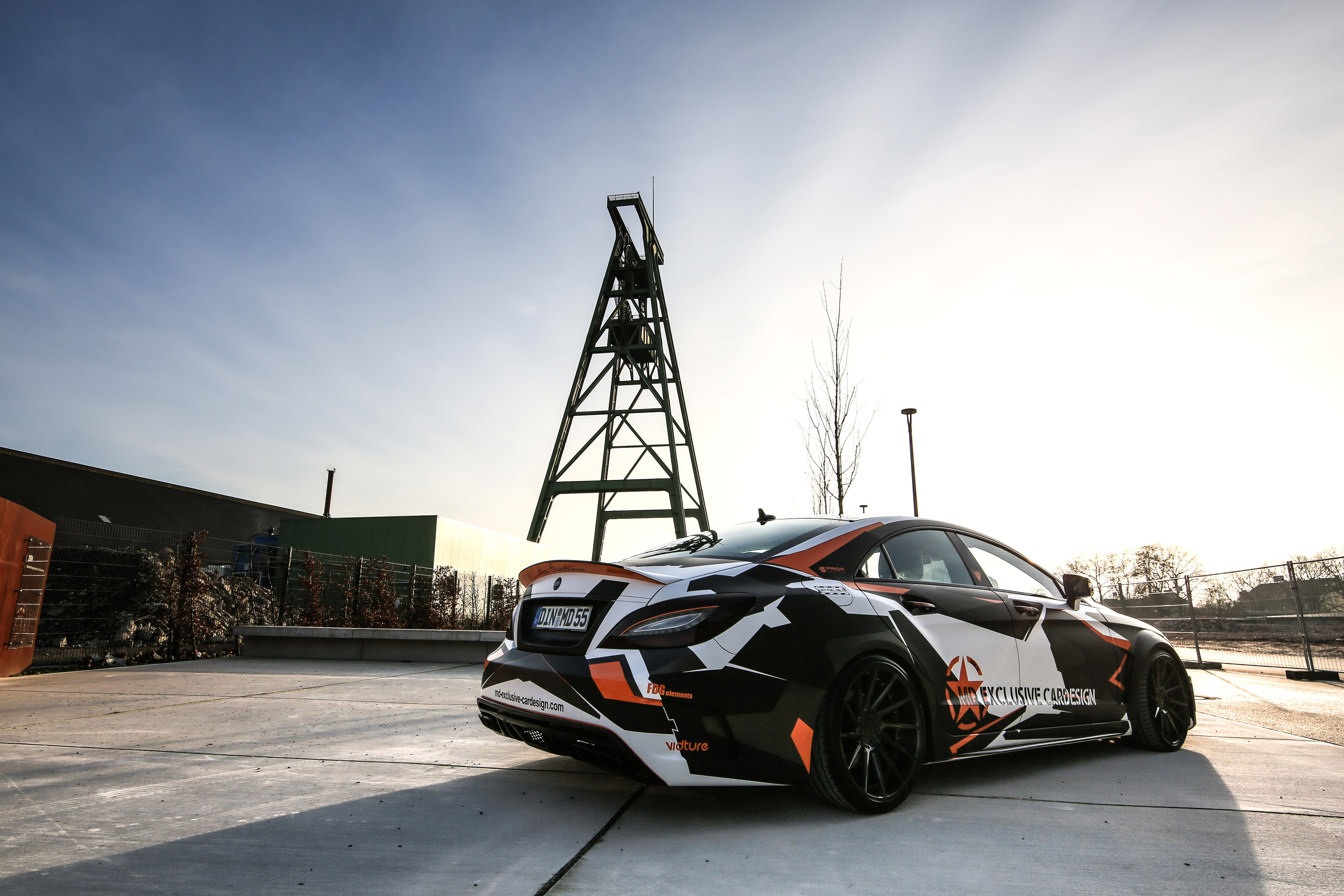 M&D Mercedes-Benz CLS 500 Black Edition Stealth