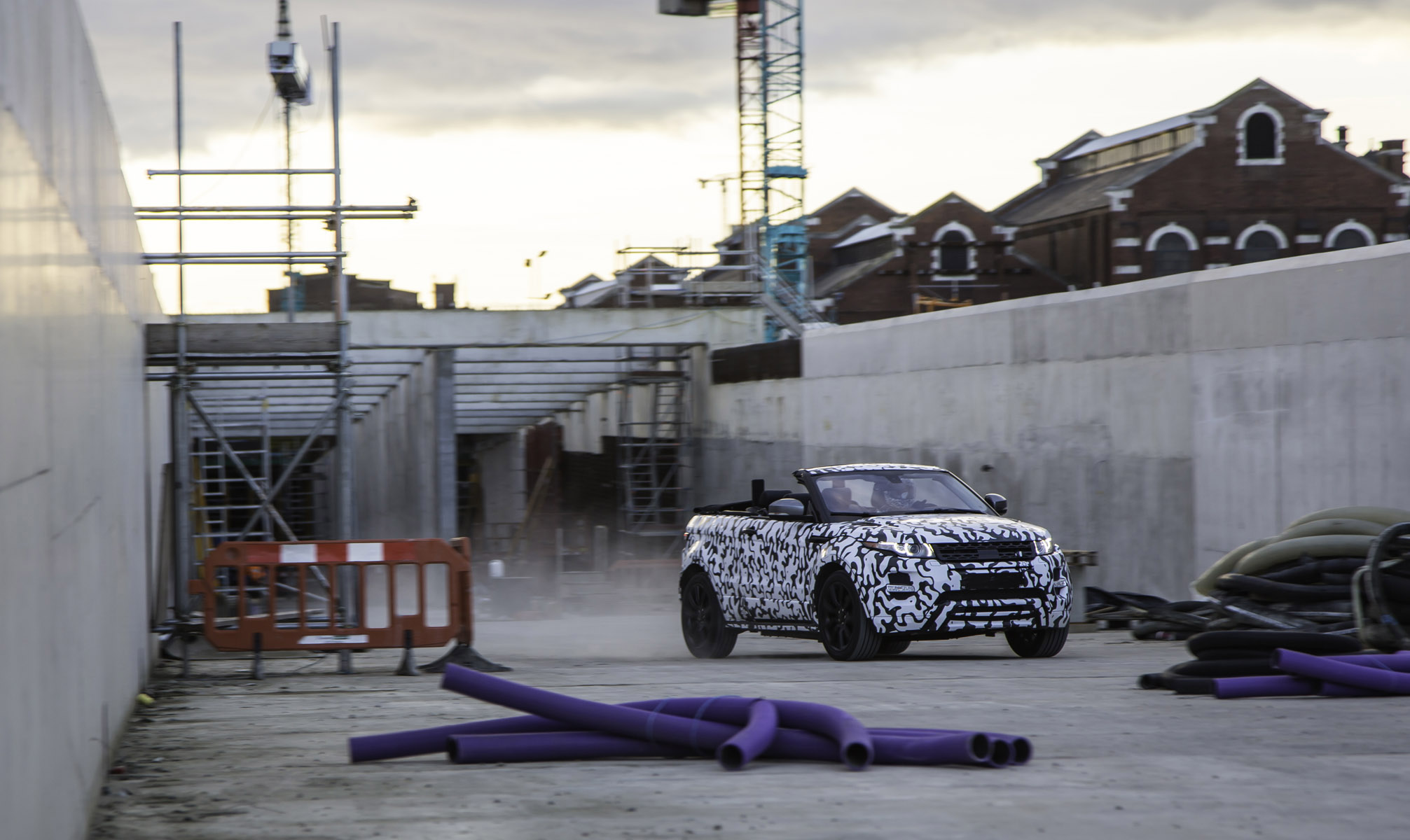 Range Rover Evoque Convertible Camouflage