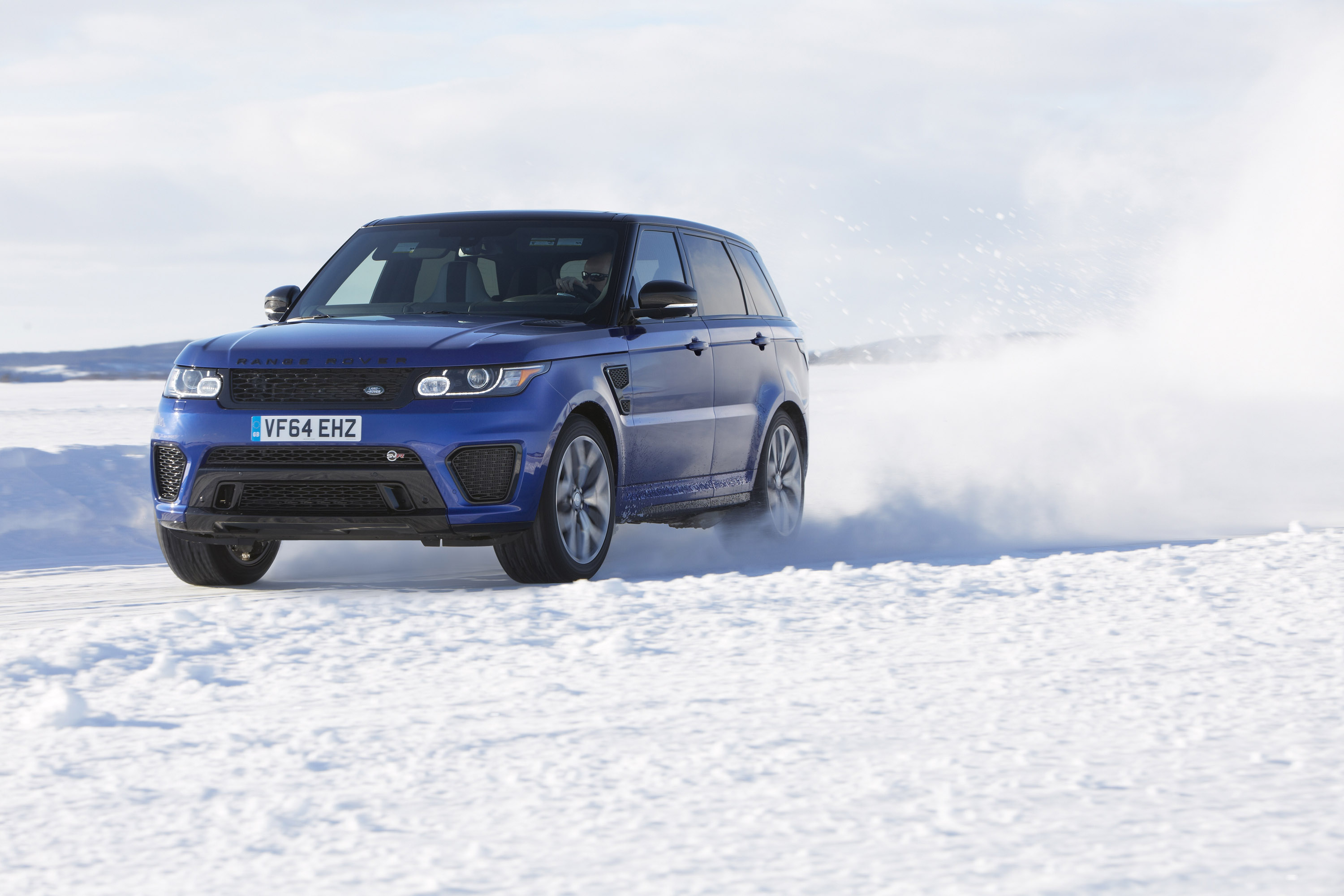 Range Rover Sport SVR at Arctic Silverstone