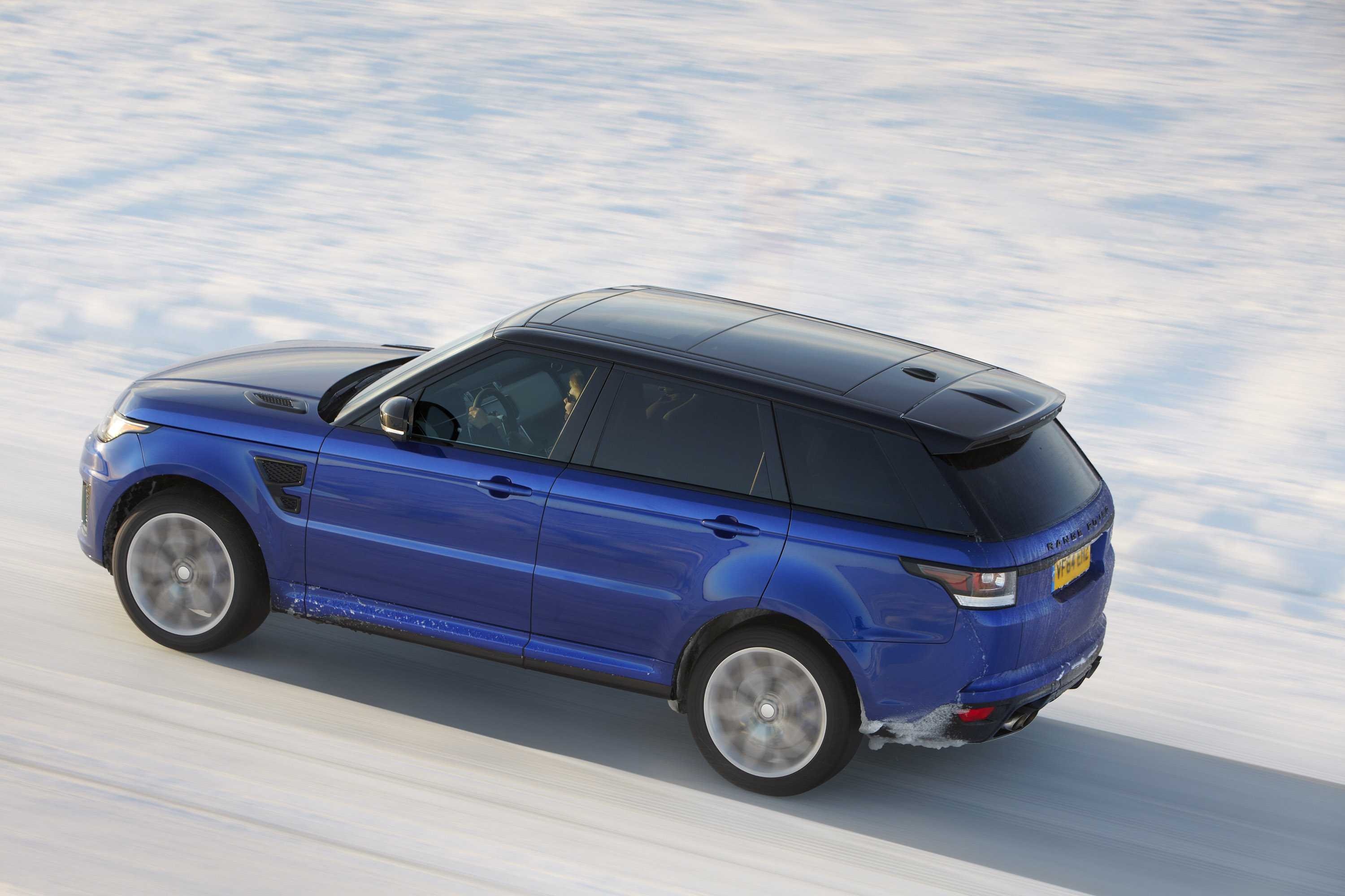 Range Rover Sport SVR at Arctic Silverstone