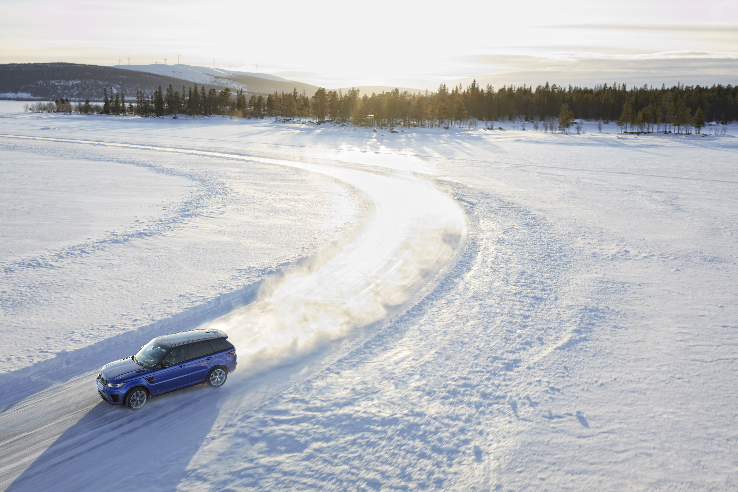 Range Rover Sport SVR at Arctic Silverstone