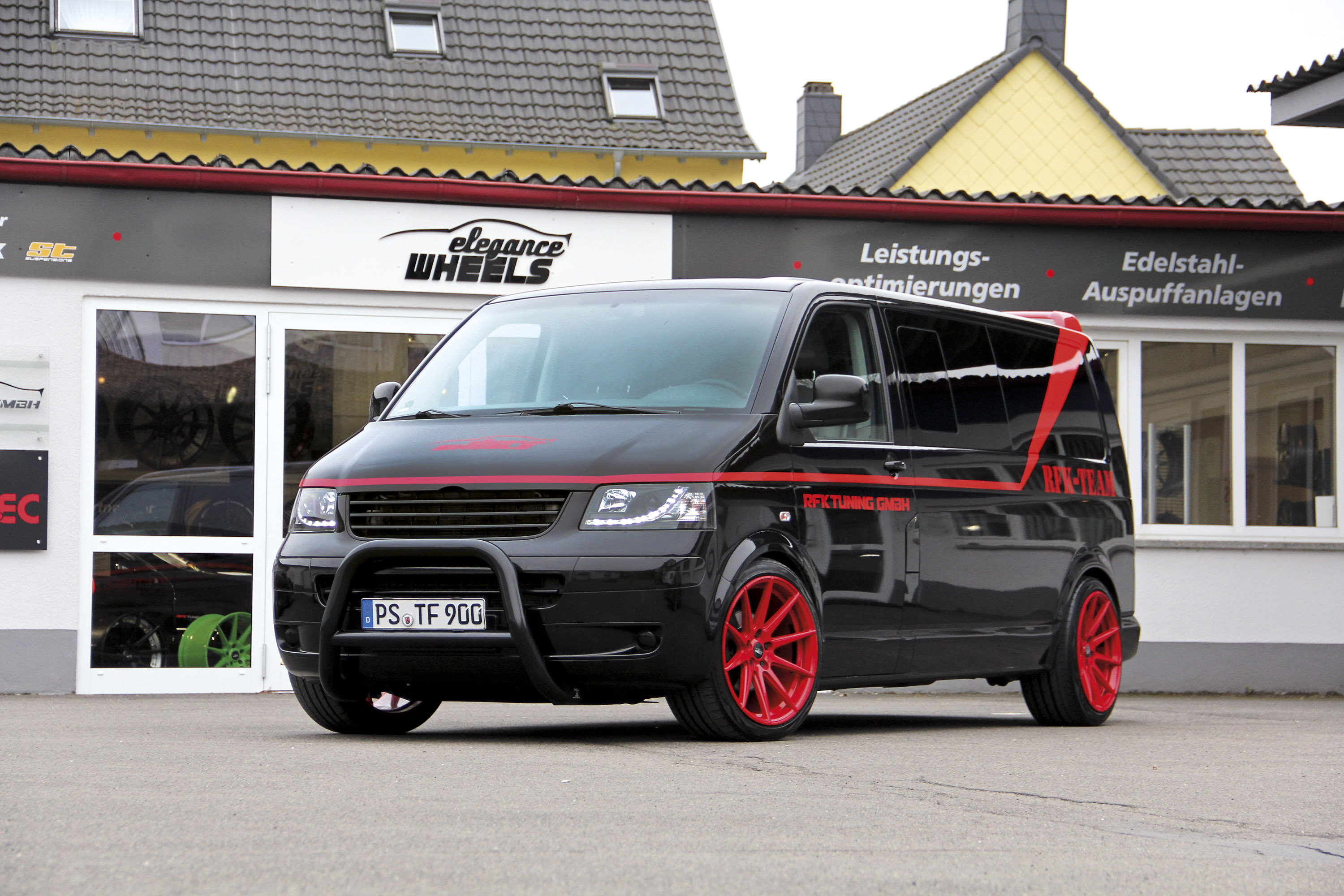 RFK Tuning Shows A-Team Inspired Volkswagen T5 Bus