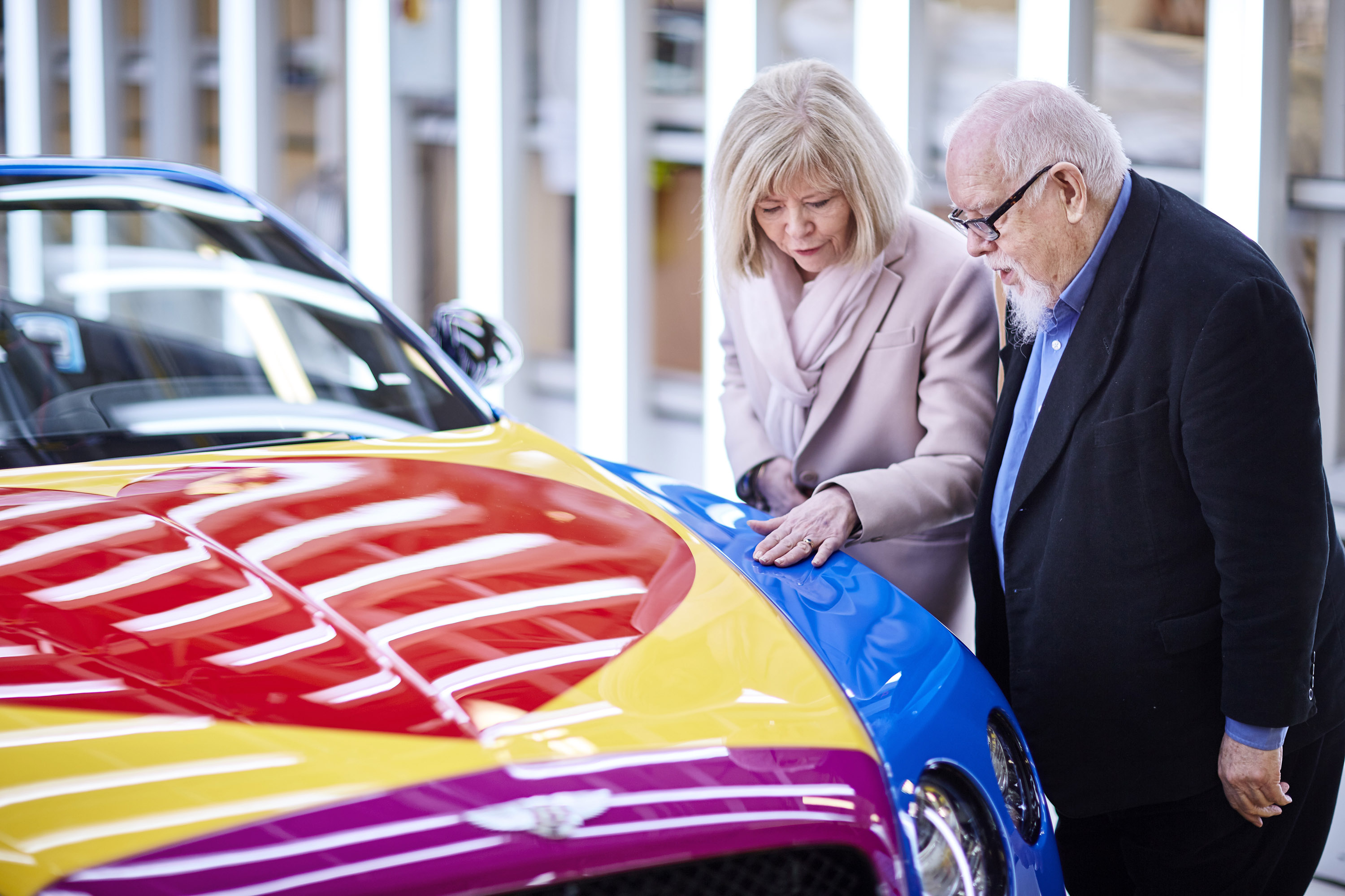 Sir Peter Blake Pop Art Bentley