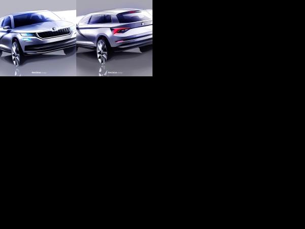 Skoda Kodiaq Sketches (2016) - picture 1 of 2