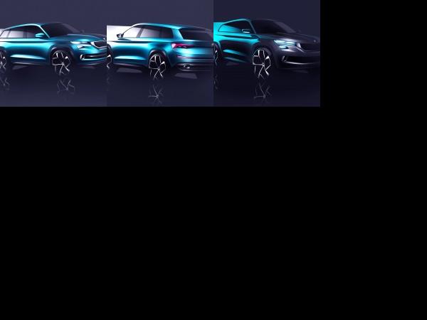 Skoda VisionS Concept Sketches (2016) - picture 1 of 3