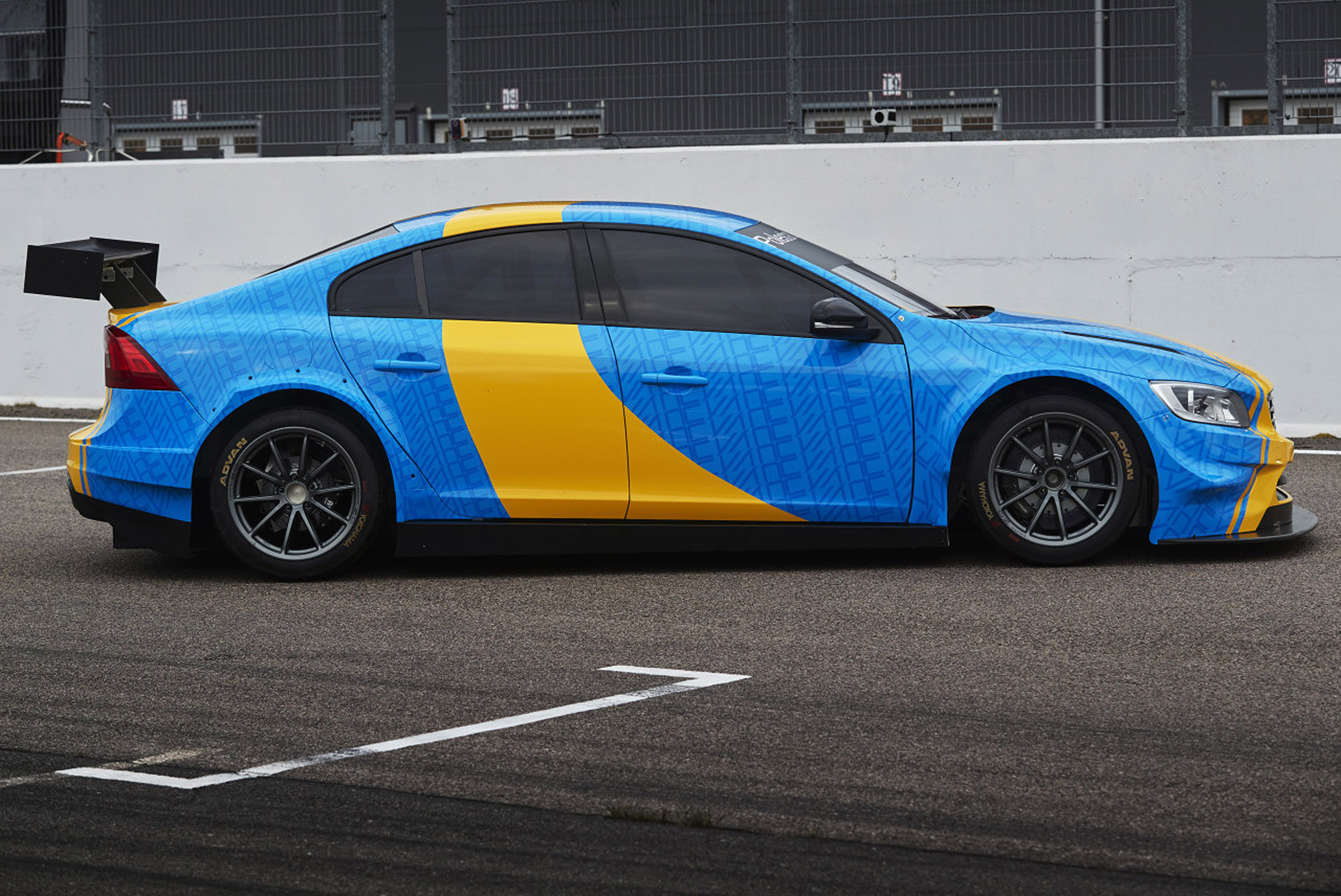 Volvo S60 Polestar Art Car WTCC by Bernadotte & Kylberg