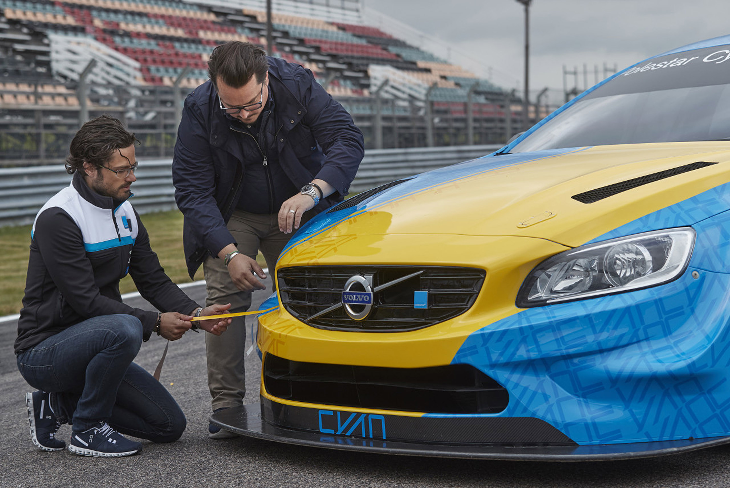 Volvo S60 Polestar Art Car WTCC by Bernadotte & Kylberg