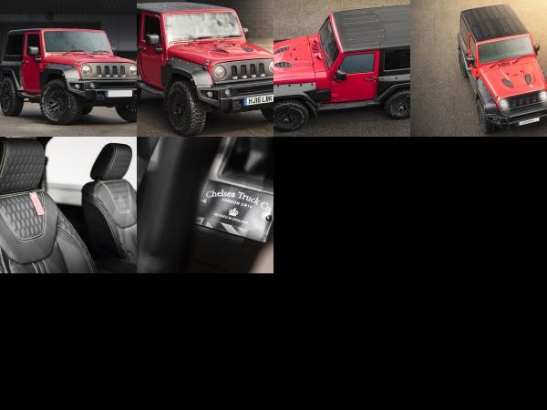 Firecracker Red Jeep Wrangler Sahara 3.6 Petrol Black Hawk Wide Track Edition (2017) - picture 1 of 6
