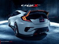 Honda Civic Coupe Type R Render (2017) - picture 2 of 2