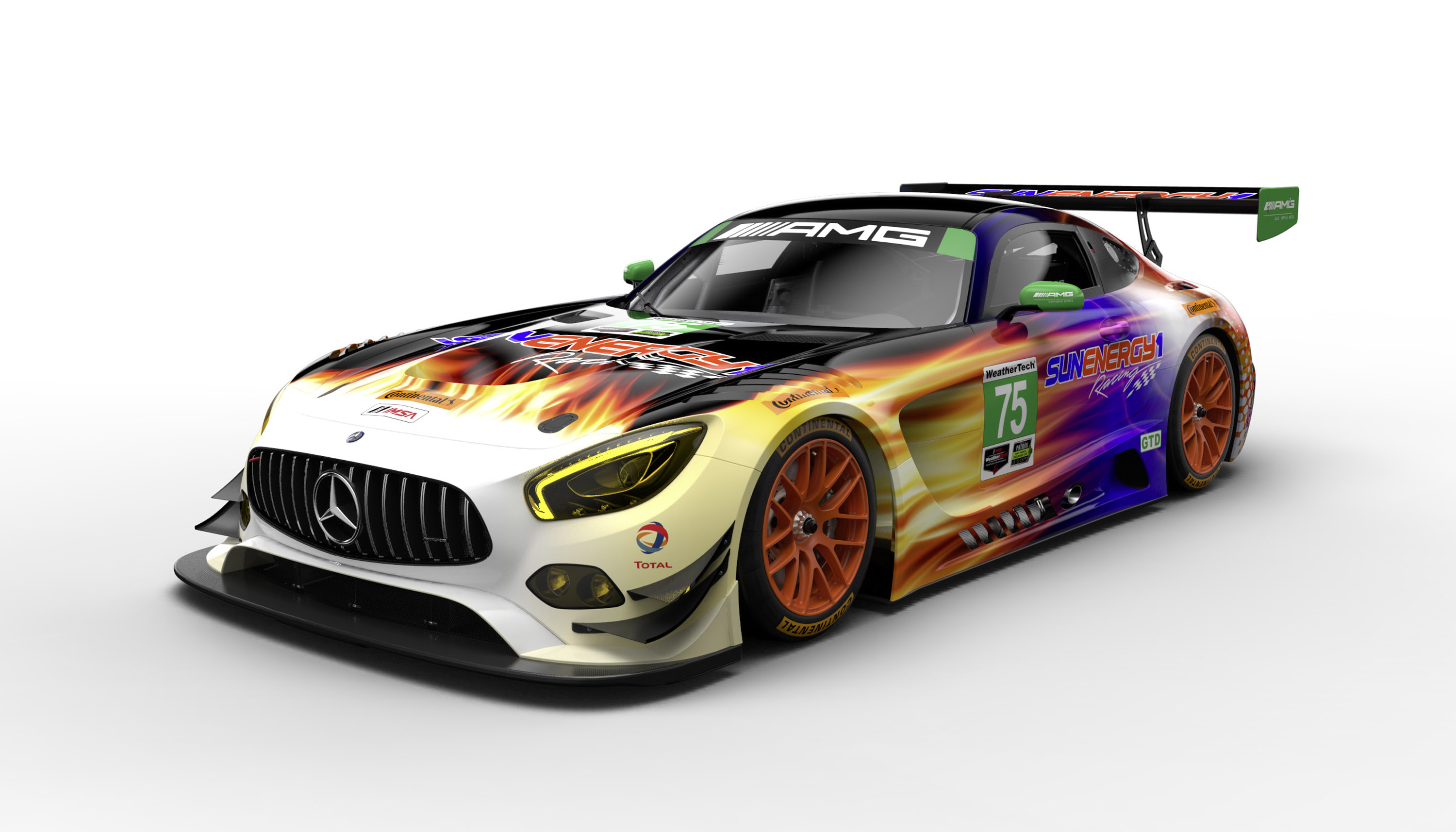 Mercedes-AMG GT3 Racecars