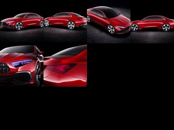 Mercedes-Benz Concept A Sedan (2017) - picture 1 of 6