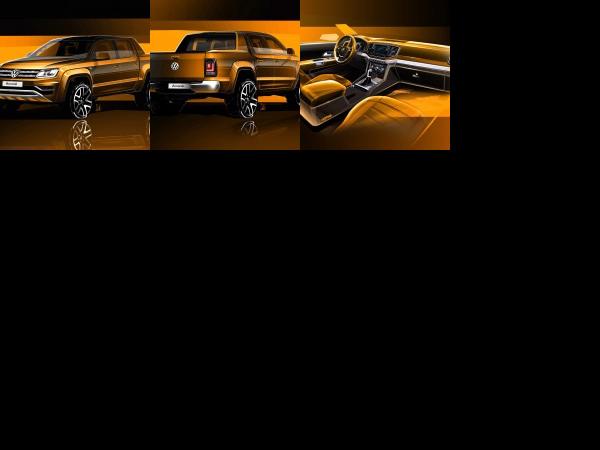Volkswagen Amarok Sketches (2017) - picture 1 of 3